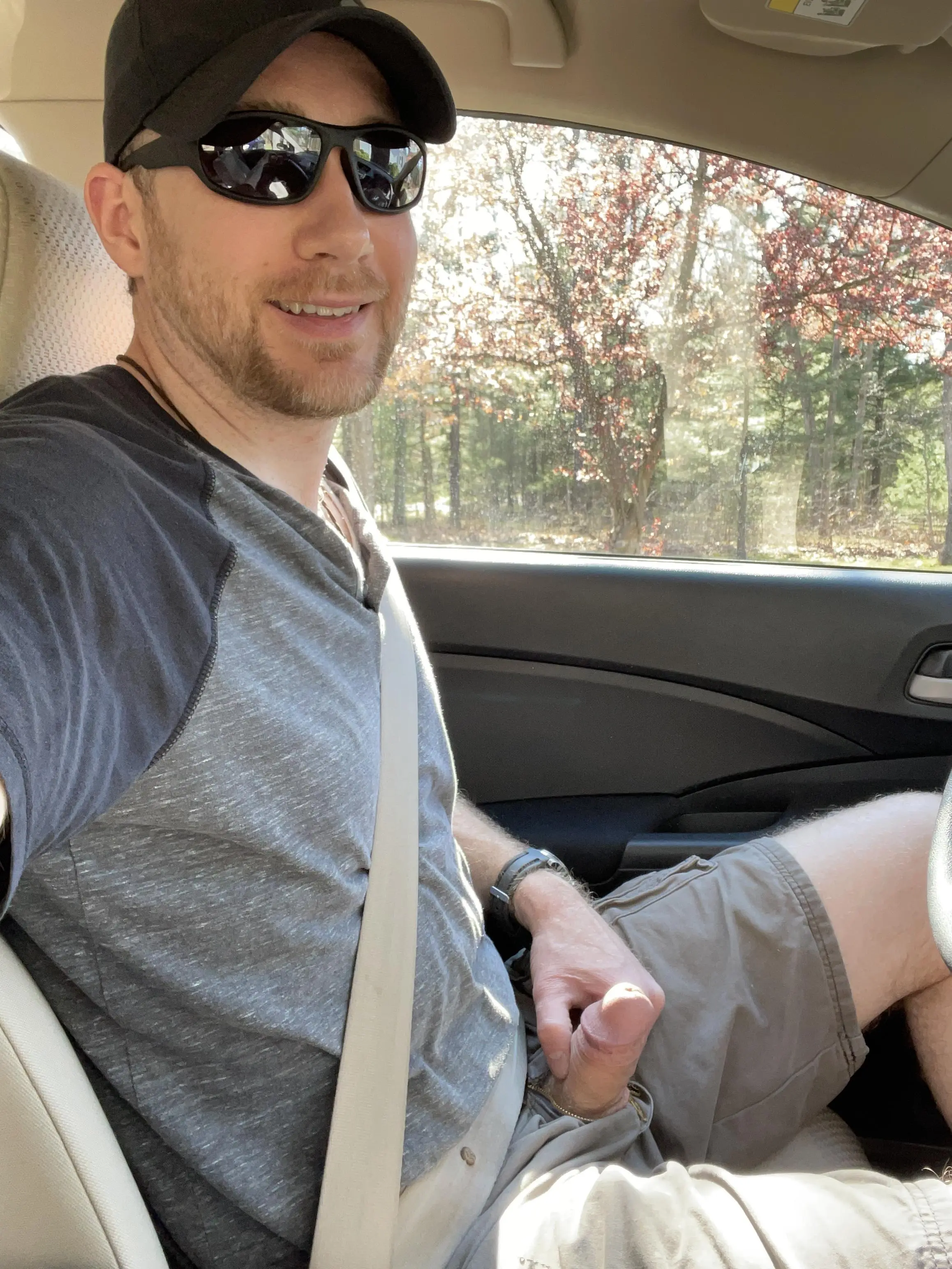 [40] Just a shot of me in my vehicle. | Scrolller