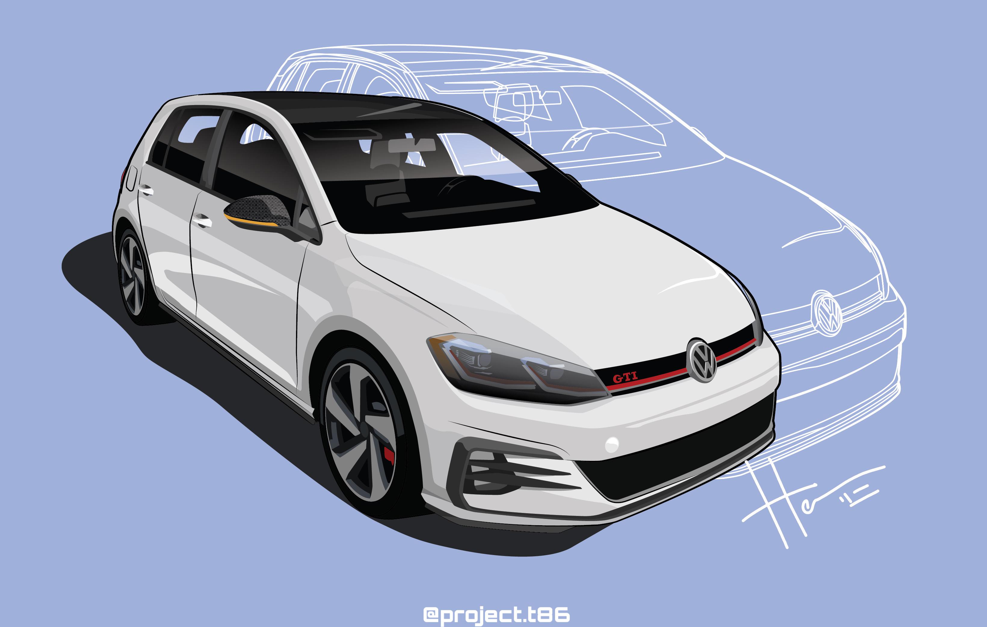 A lot of you told me to draw an MK7.5, so thank you to the person who ...