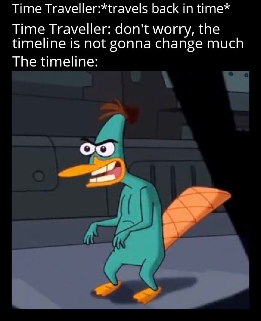 A platypus??!! Me the platypus??!!! Scrolller