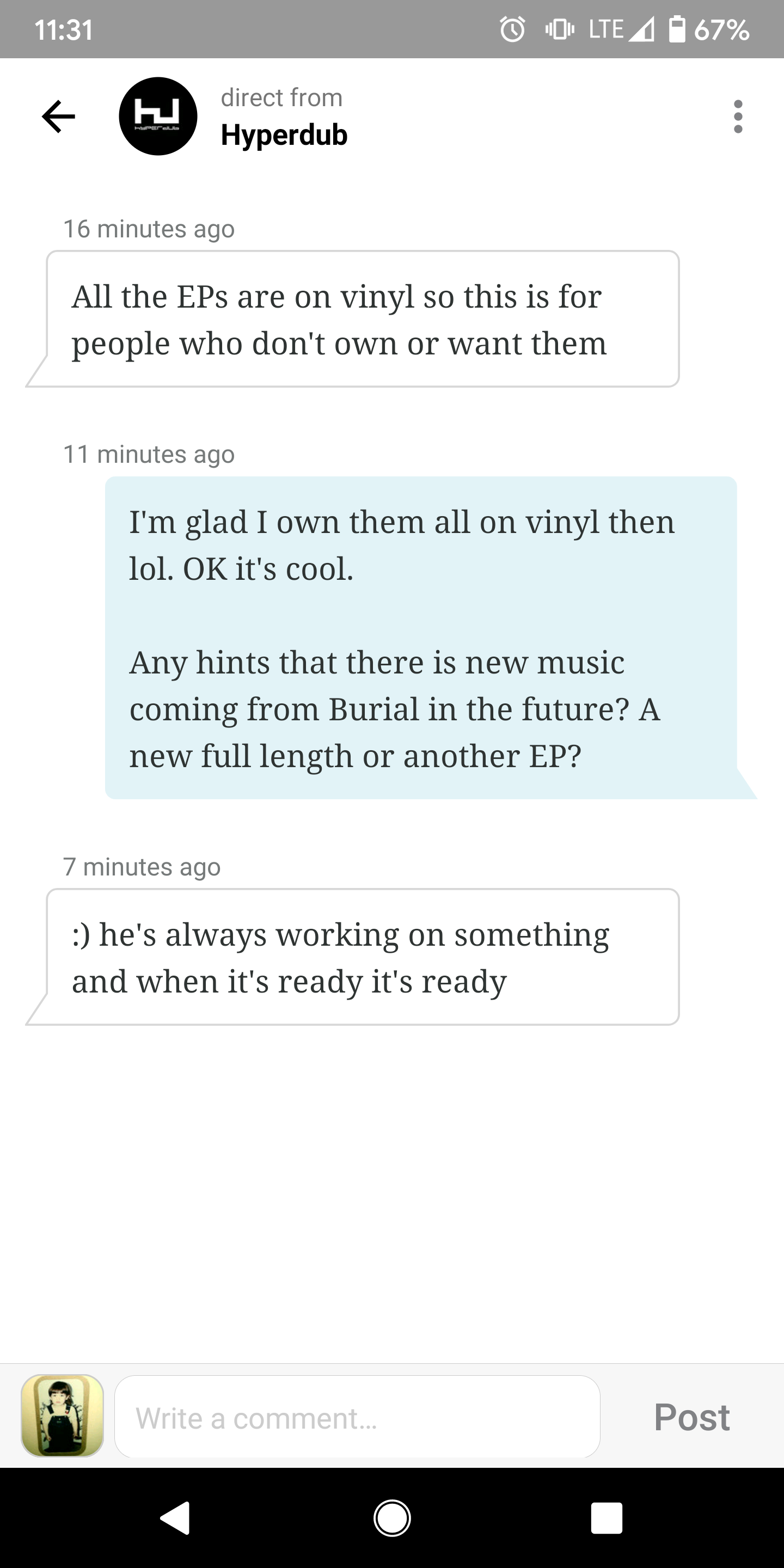 About that new Burial compilation... | Scrolller