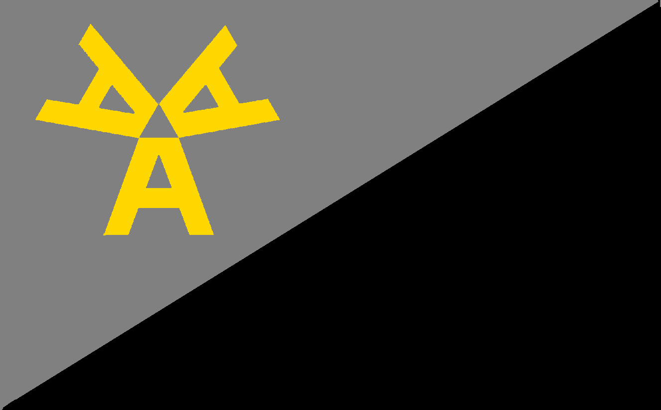 Agorist flag with triple A design | Scrolller