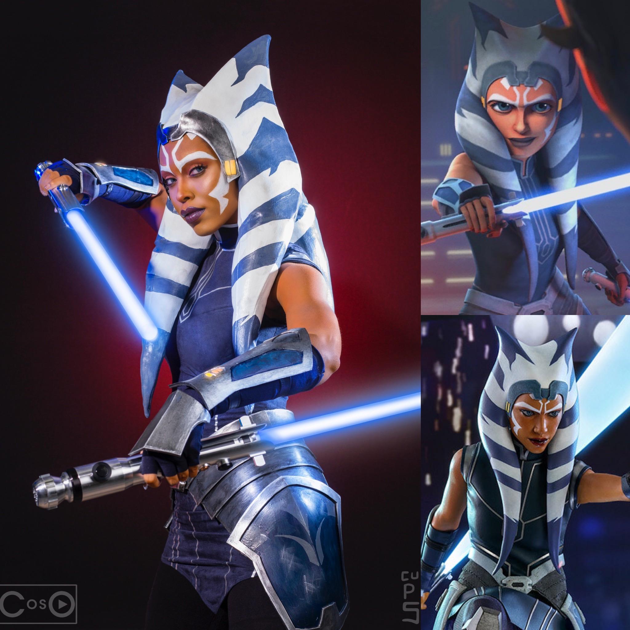 Ahsoka Tano cosplay by Cutiepiesensei Scrolller