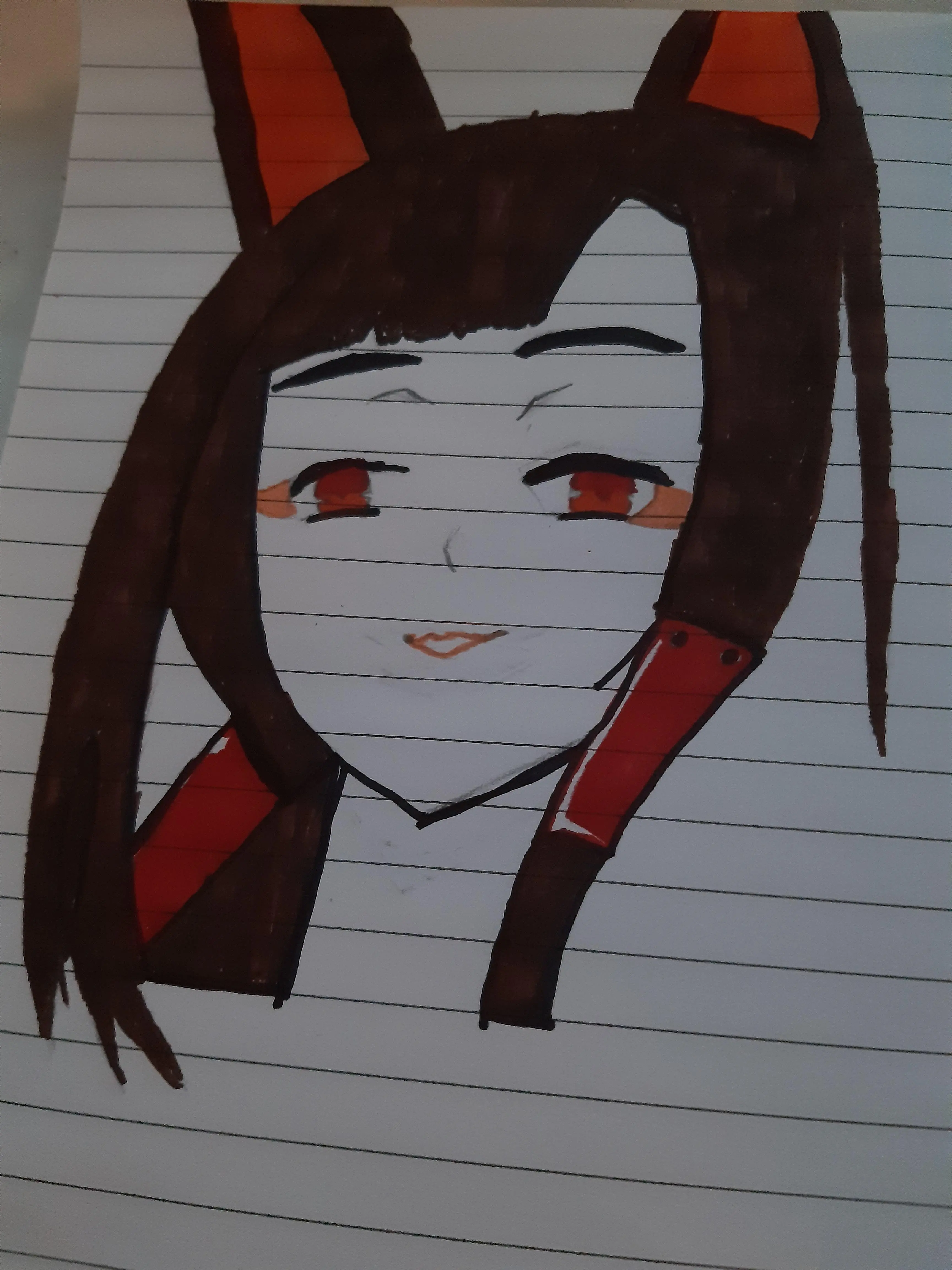 Akagi drawing and my first post | Scrolller