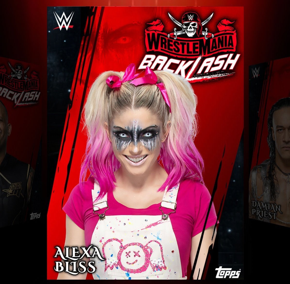 Alexa Bliss WrestleMania Backlash Topps card | Scrolller