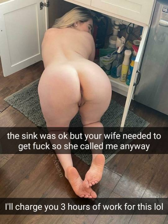 Am I really paying a plumber to fuck my wife ? 🤦/u200d♂️ Scrolller photo