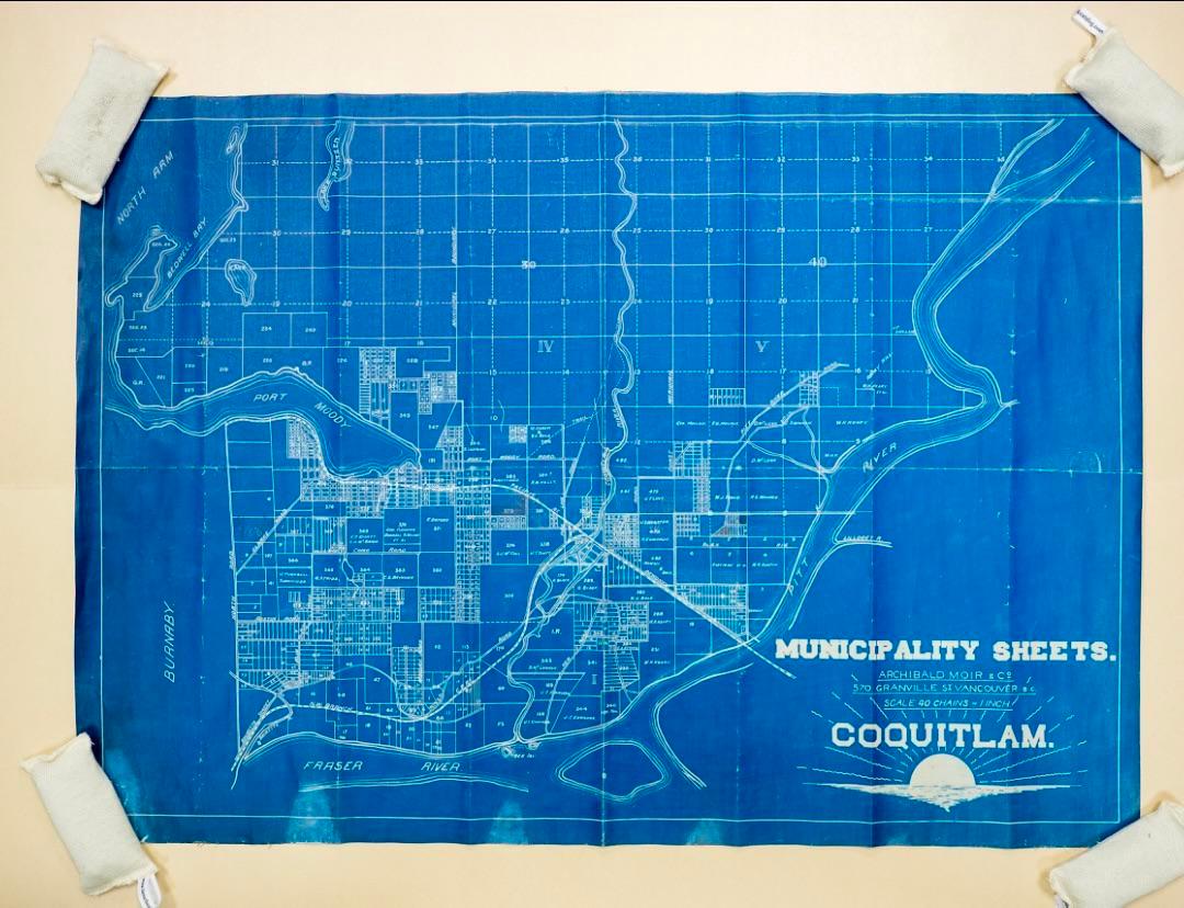 An old map of Coquitlam (1907) Scrolller