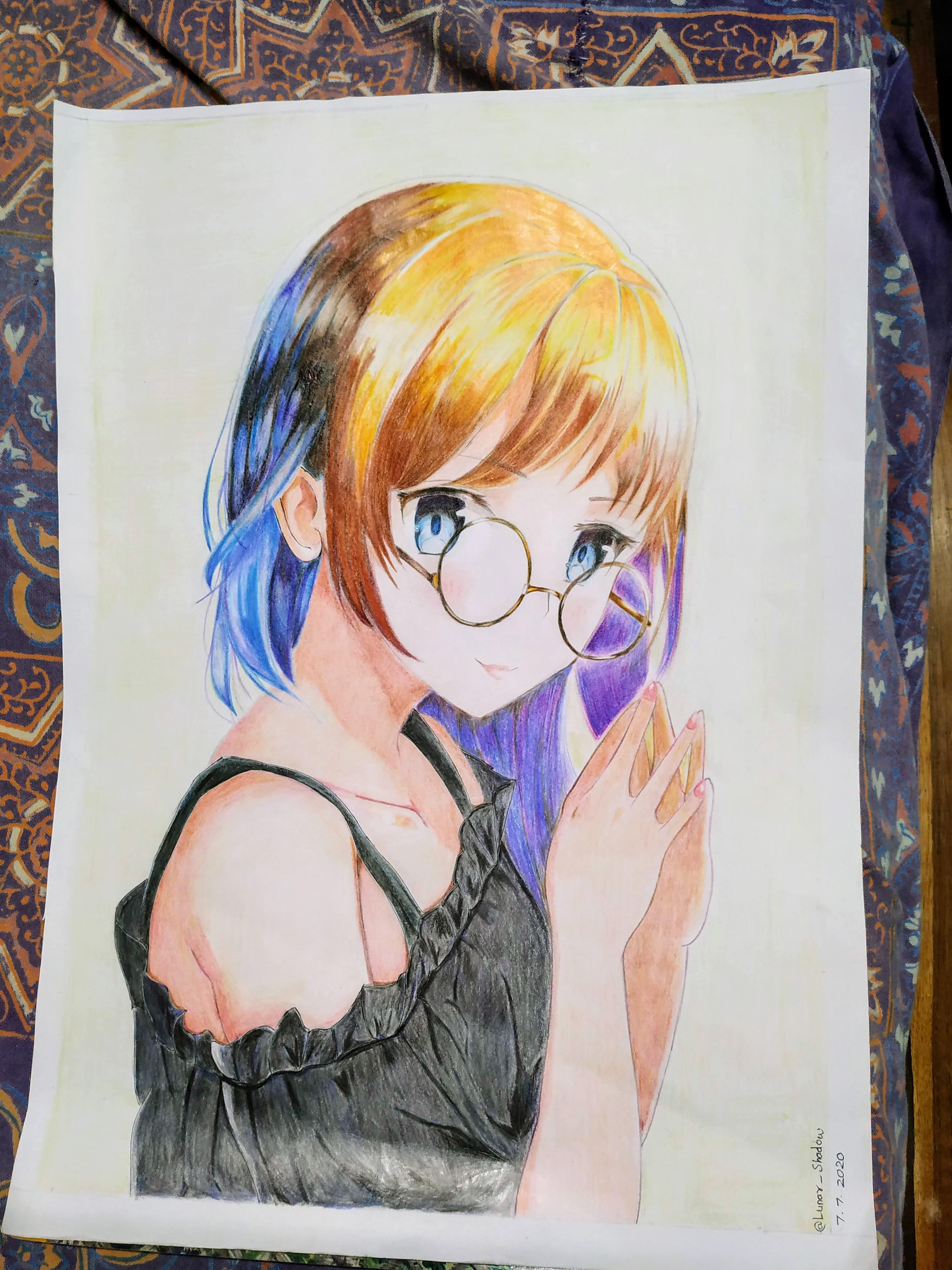 Anime Girl Drawing | Scrolller