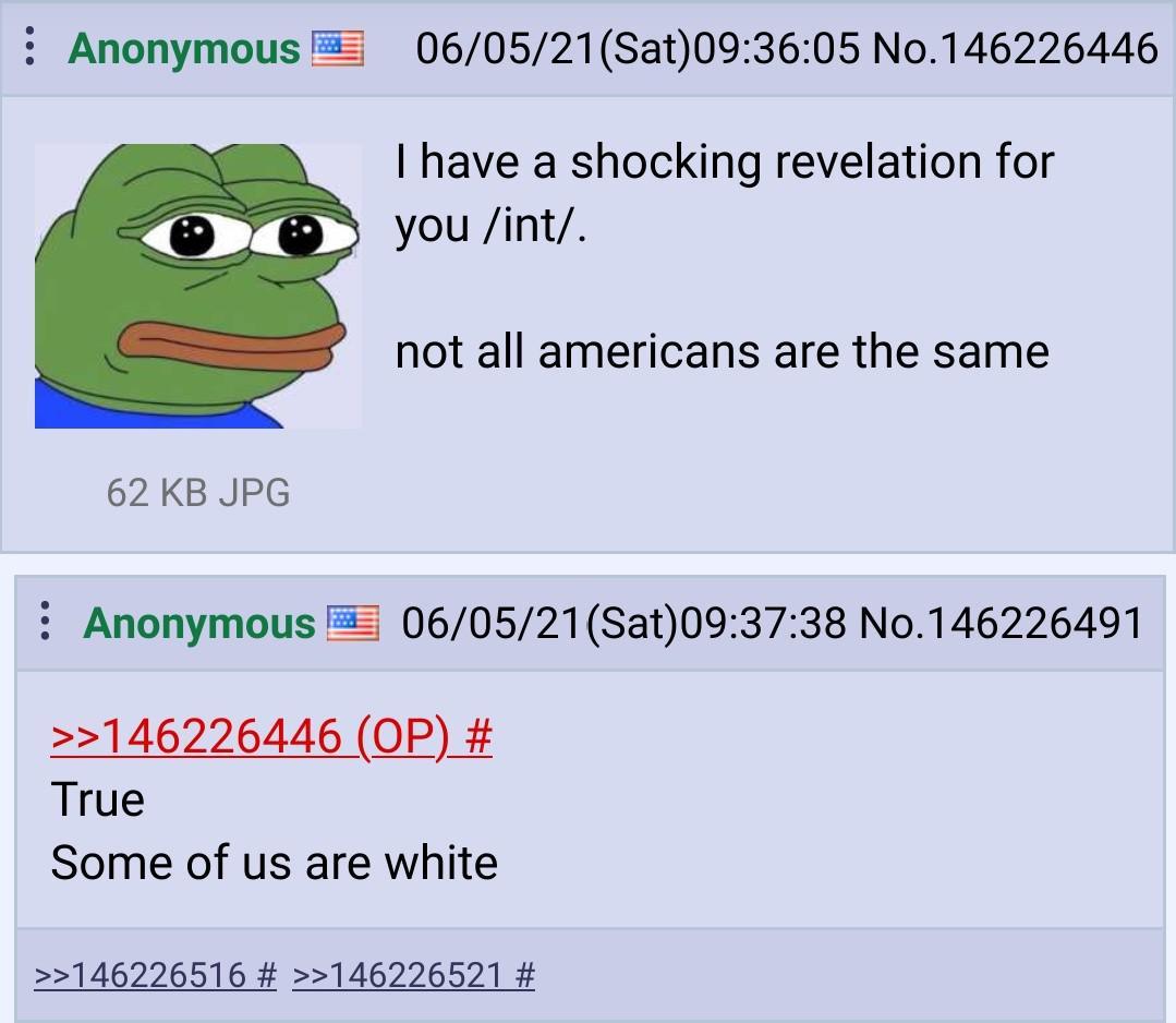 Anon has a shocking revelation | Scrolller