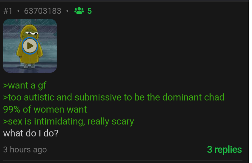 Anon Is Intimidated By Sexual Intercourse Scrolller