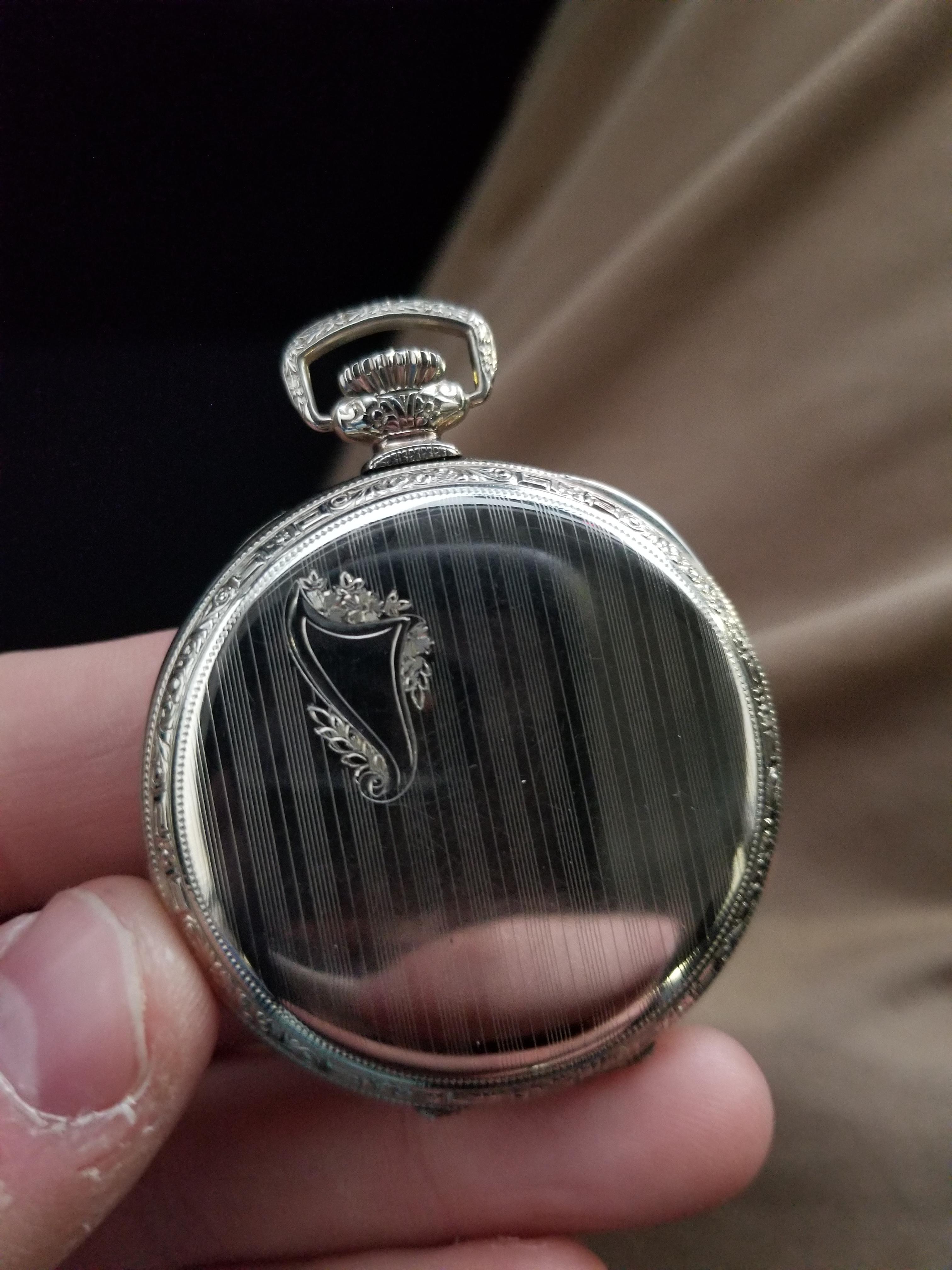 Any one know what brand my great grandfathers pocket watch is? I'd like ...