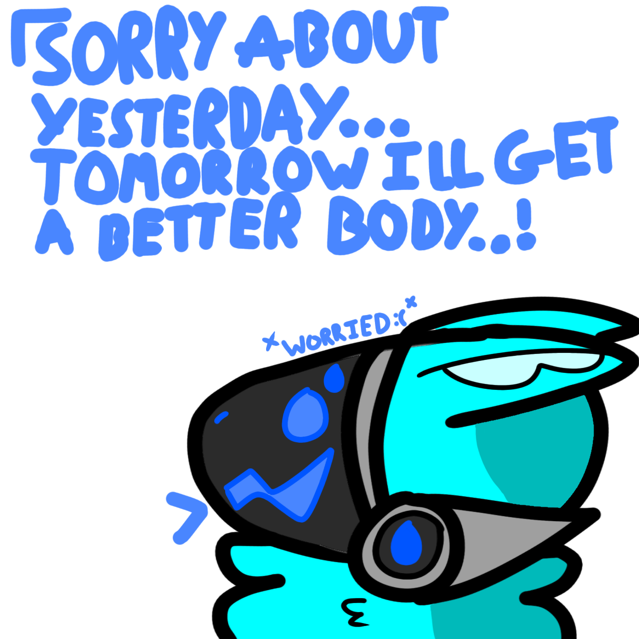 An Apology Scrolller