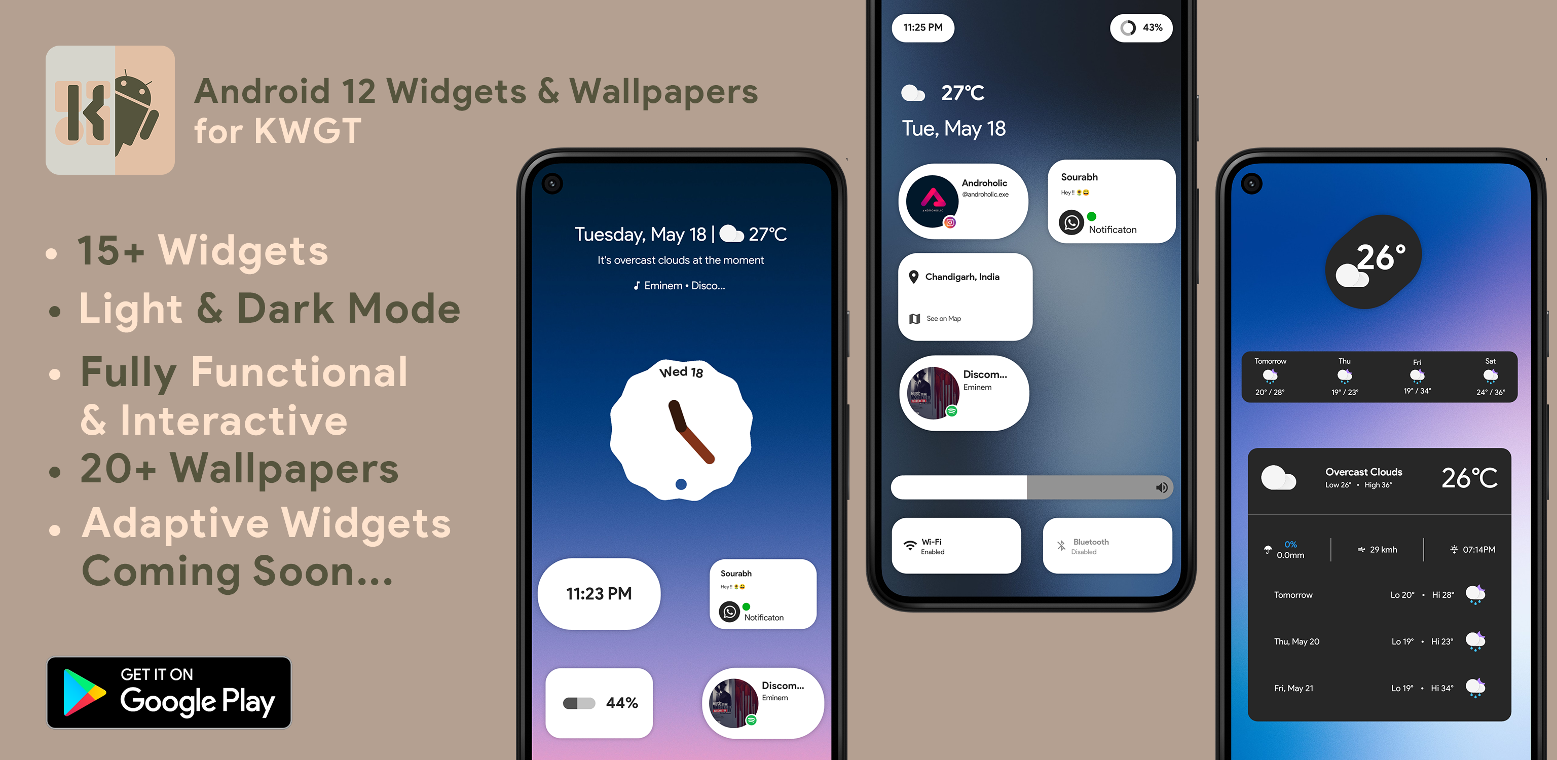 [App] Android 12 Widgets are now Available. Go Grab it. Enjoy & Keep ...