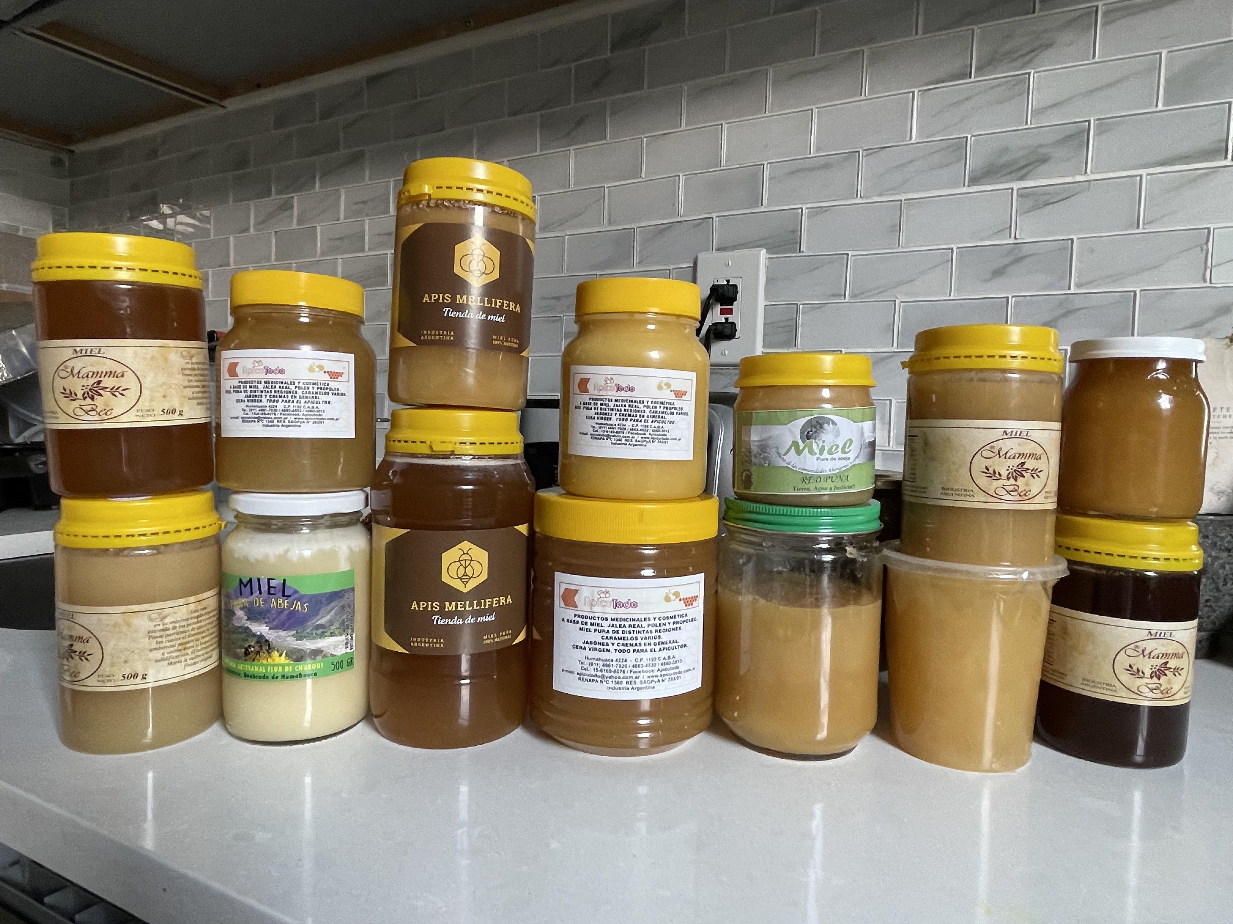Argentina is the 4th largest producer of honey in the world; naturally