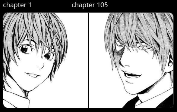[ART] art evolution of Death Note | Scrolller