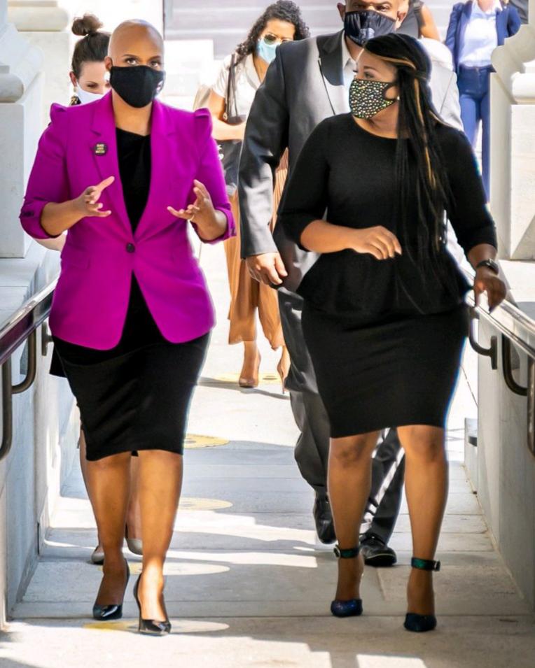 Ayanna Pressley And Cori Bush; The Two Thickest Members Of Congress ...