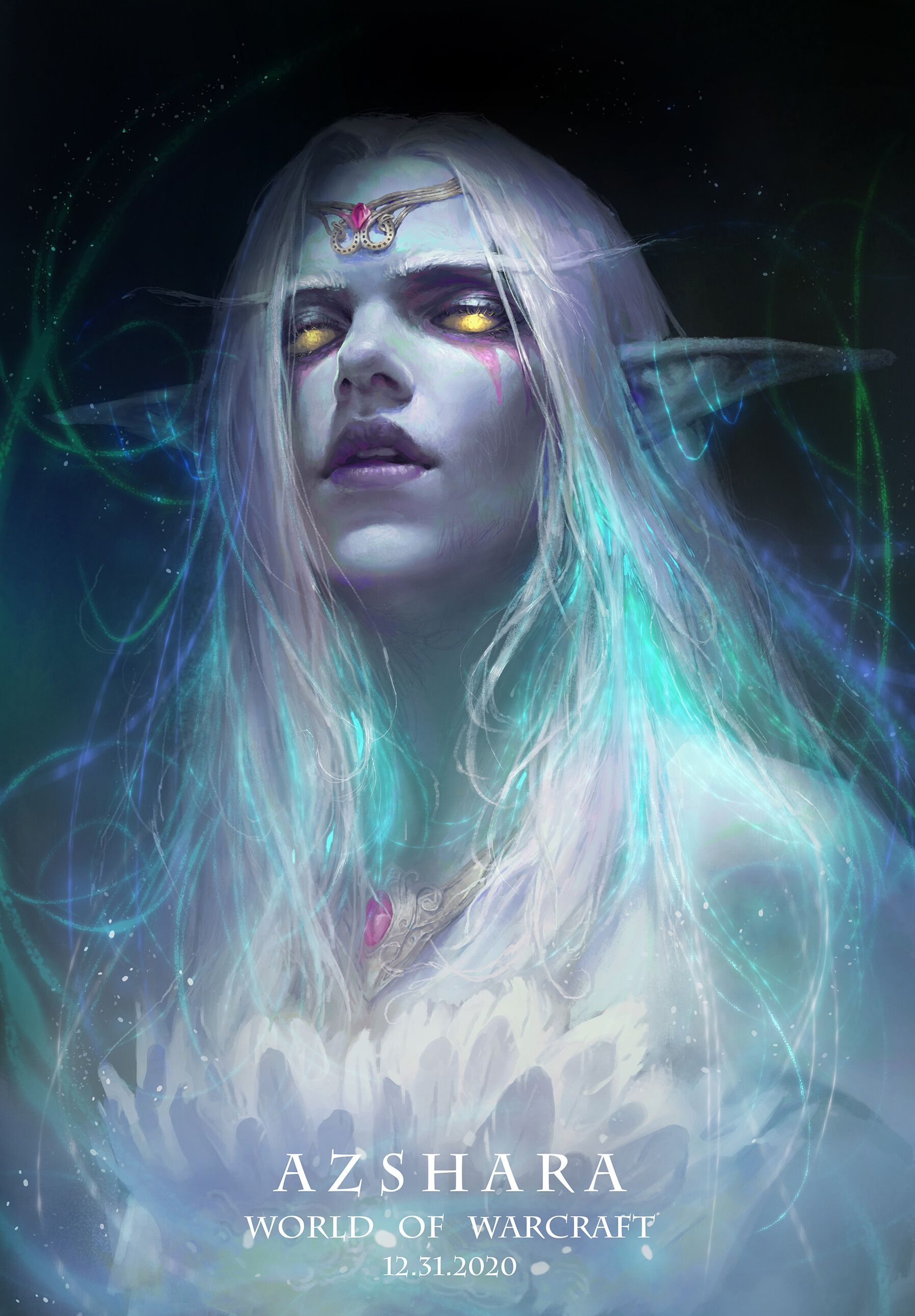 Azshara艾萨拉女王 by Milo | Scrolller