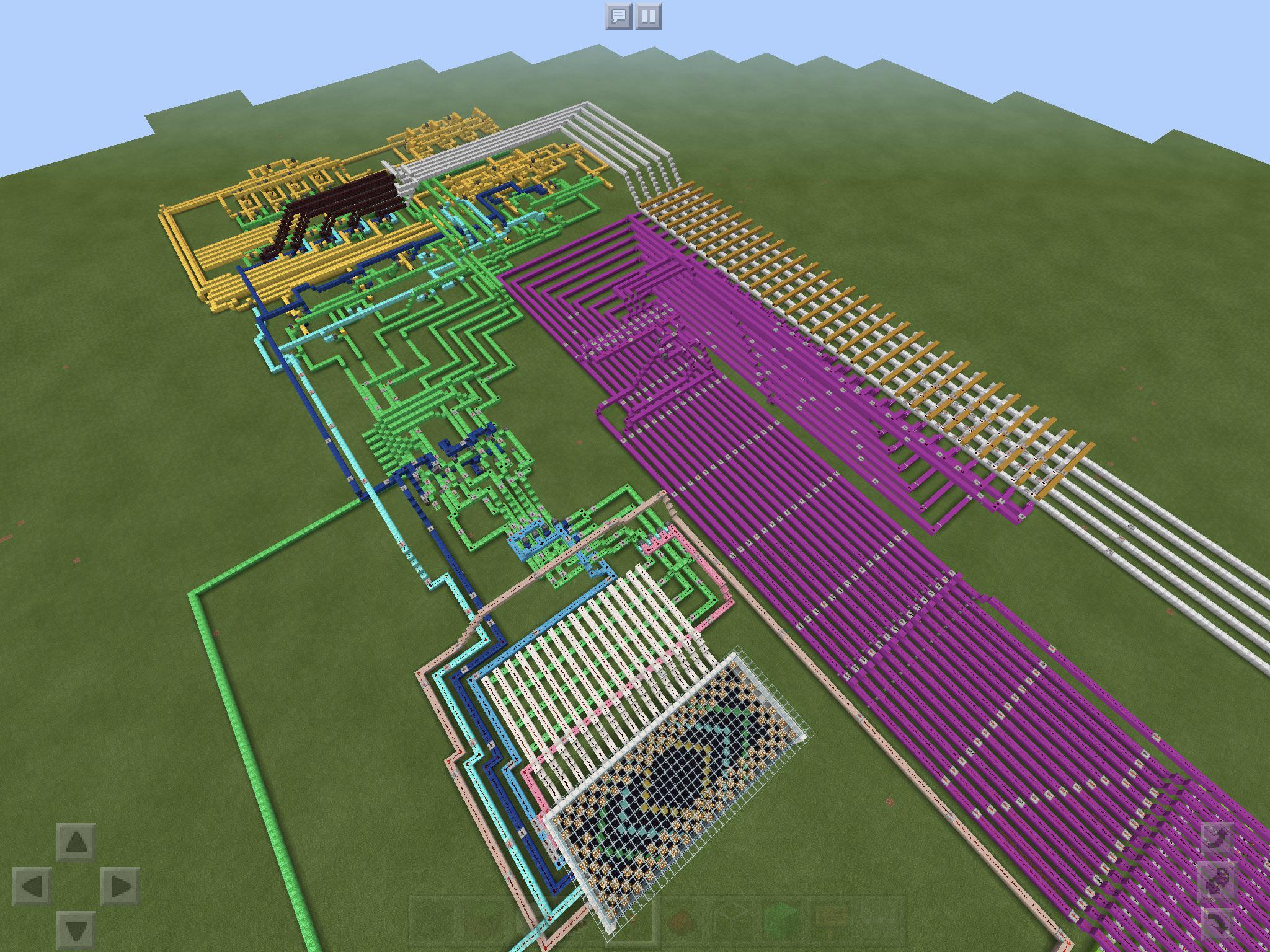 Basic 4 bit binary computer, first project Yee Yee (also yah I did this ...