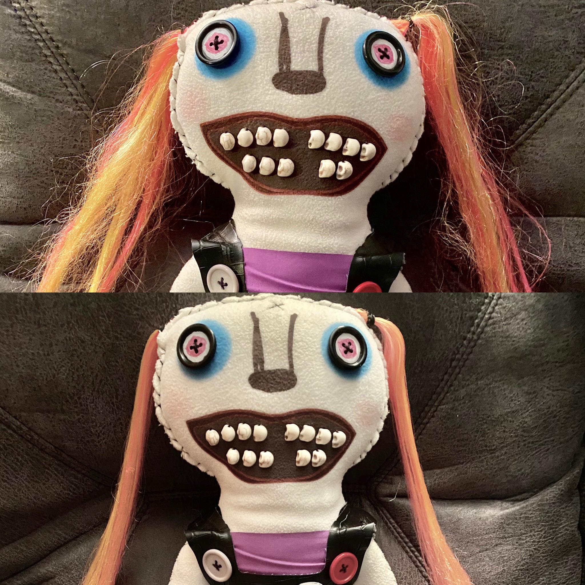 Before and after shampoo, conditioner and straightening spray! Scrolller