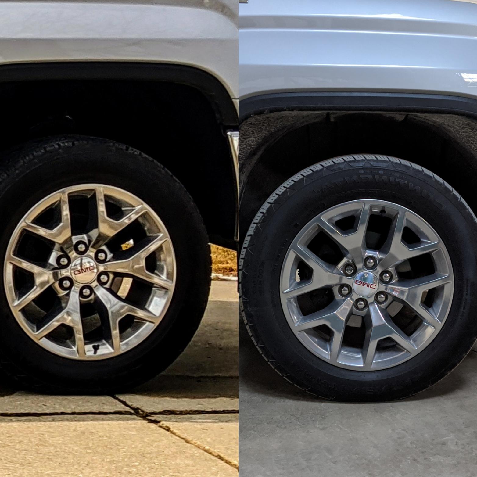 Gmc Sierra Leveling Kit Before And After