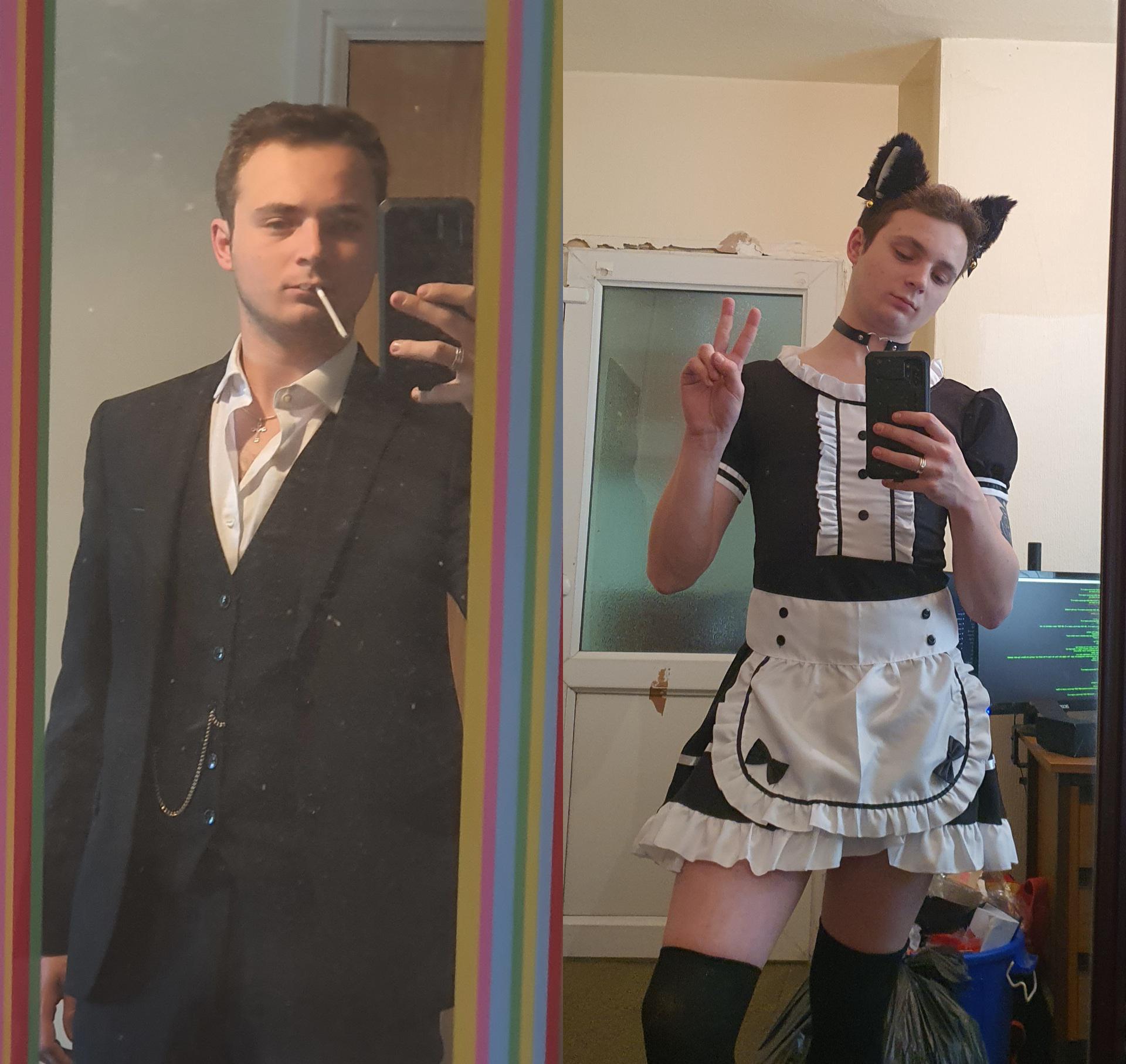 Before vs after finding out femboys happened Scrolller