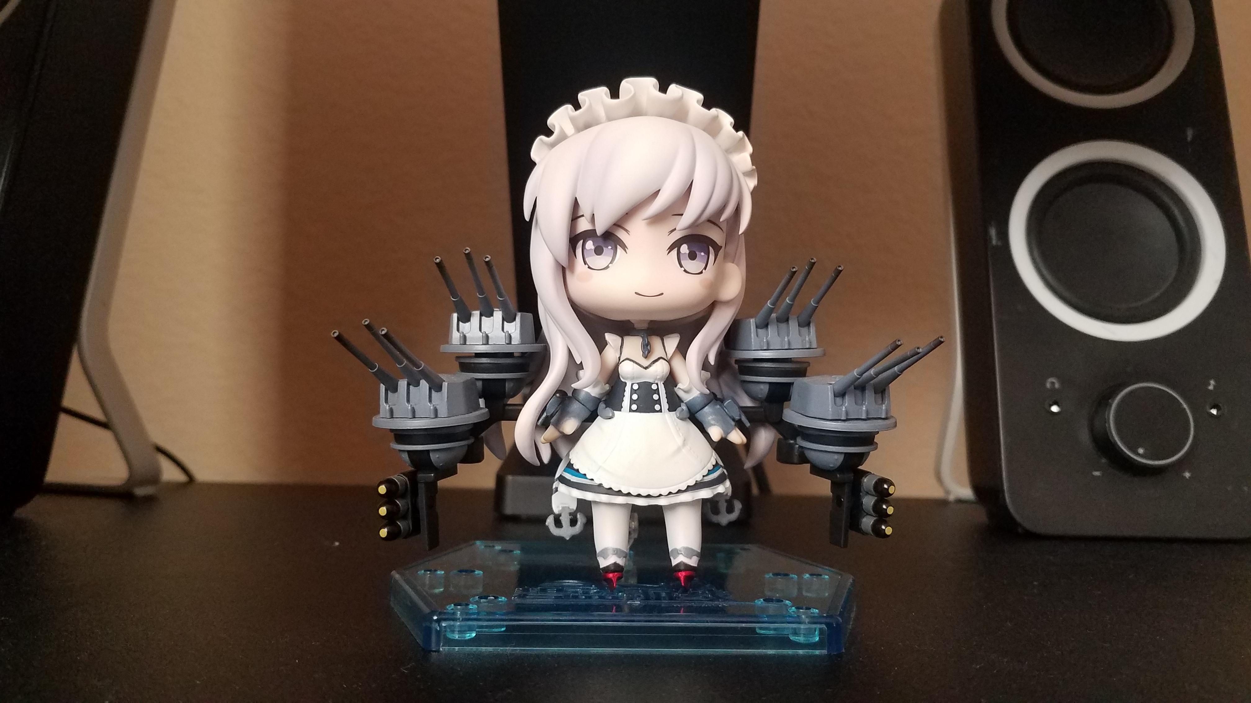 Belfast has a home on my computer desk. She's so cute! Scrolller