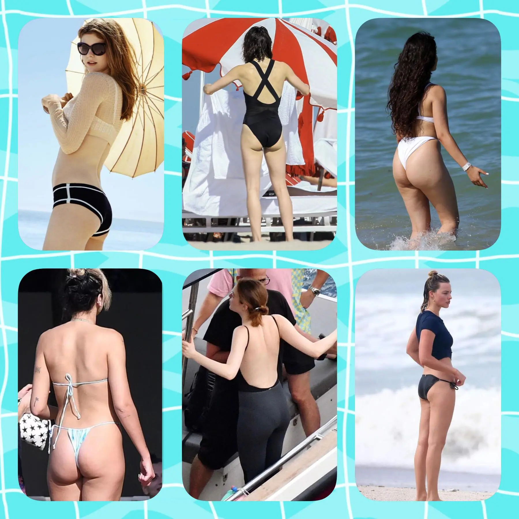 Best Worst Butt: Alexandra Daddario vs Daisy Ridley vs Camila Cabello vs  Dua Lipa vs Emma Stone vs Margot Robbie | Scrolller