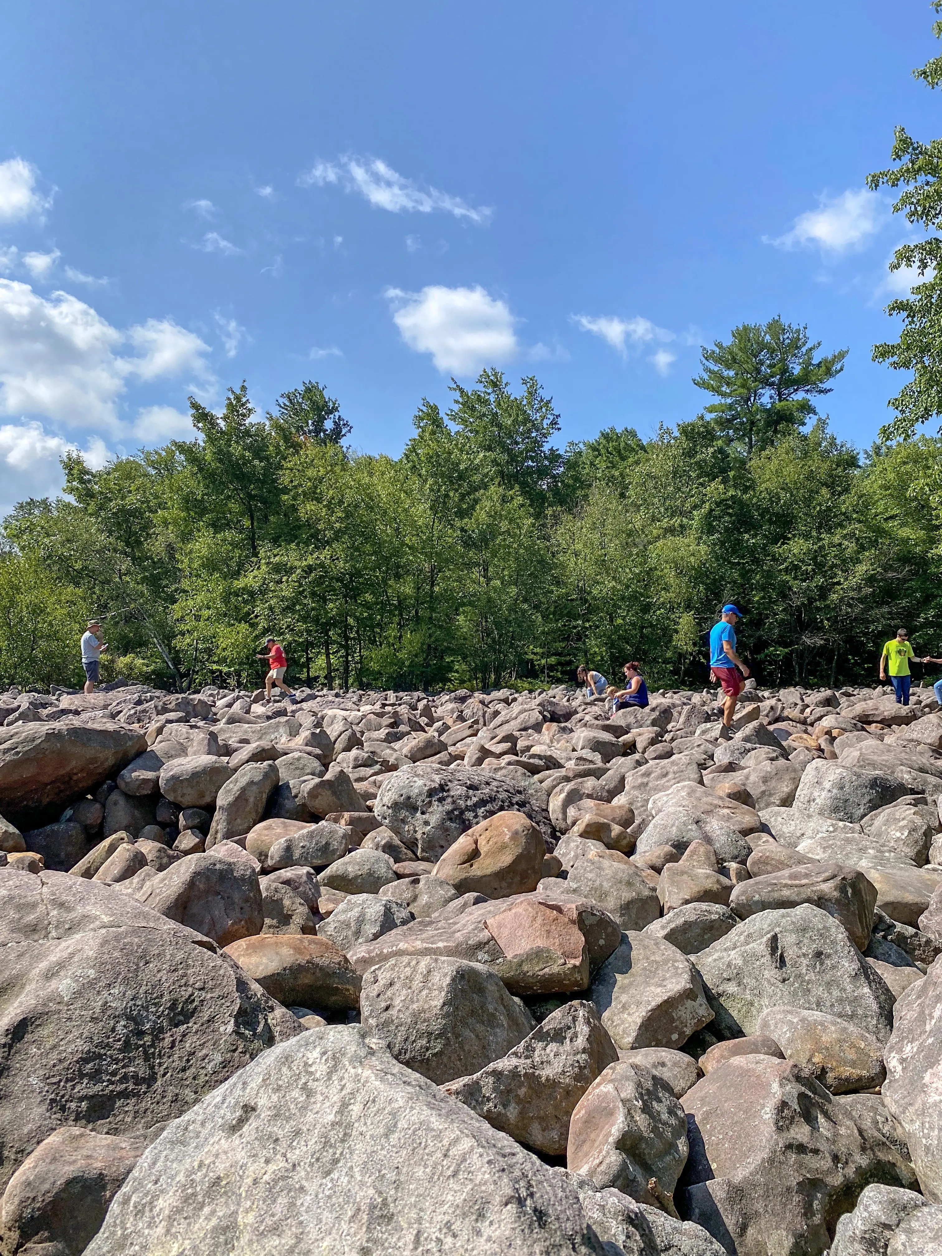 Boulder Field in Hickory Run State Park | Scrolller