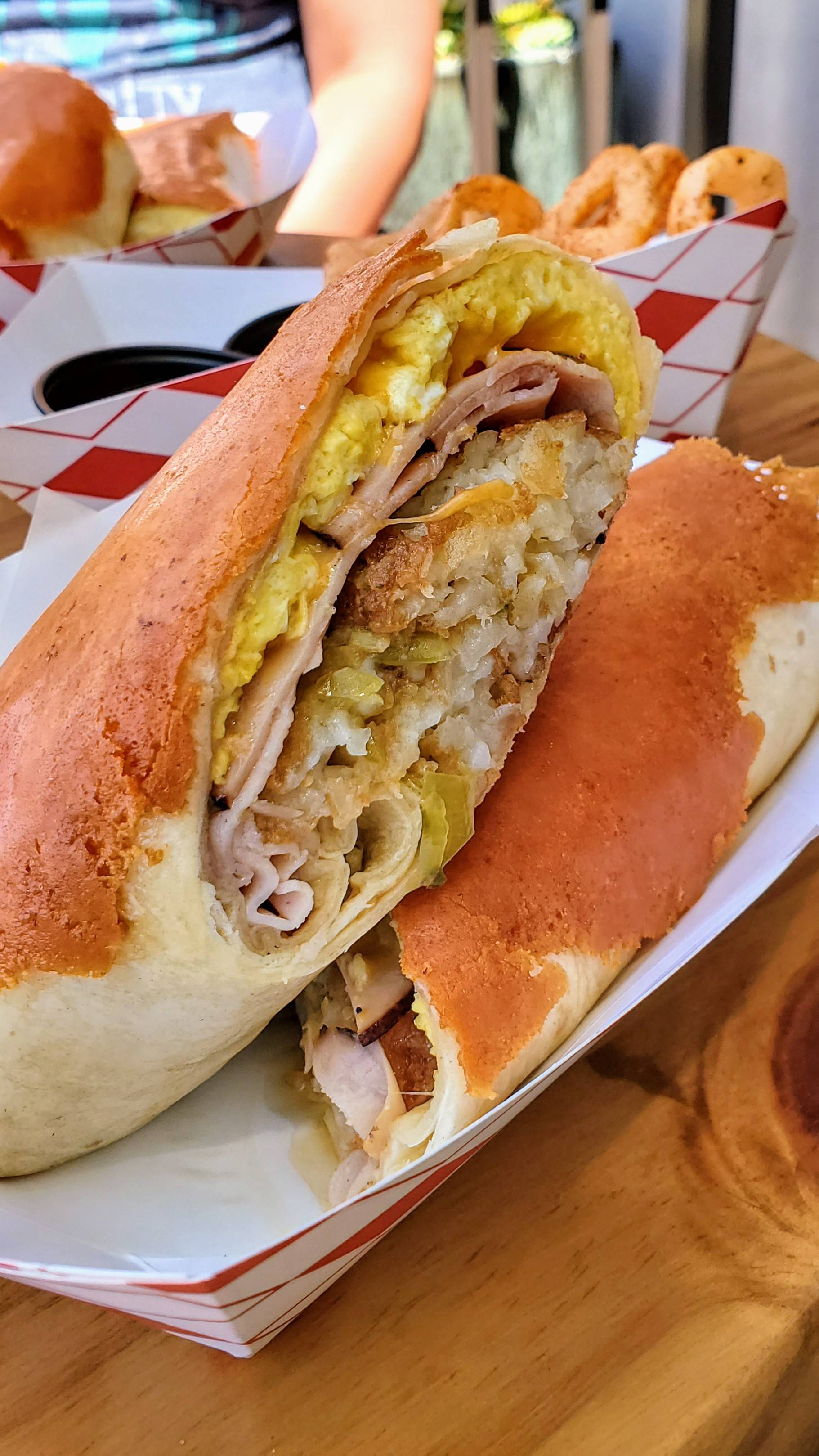 Breakfast Burrito, Burning Daylight Brewary, Lomita, Ca Scrolller