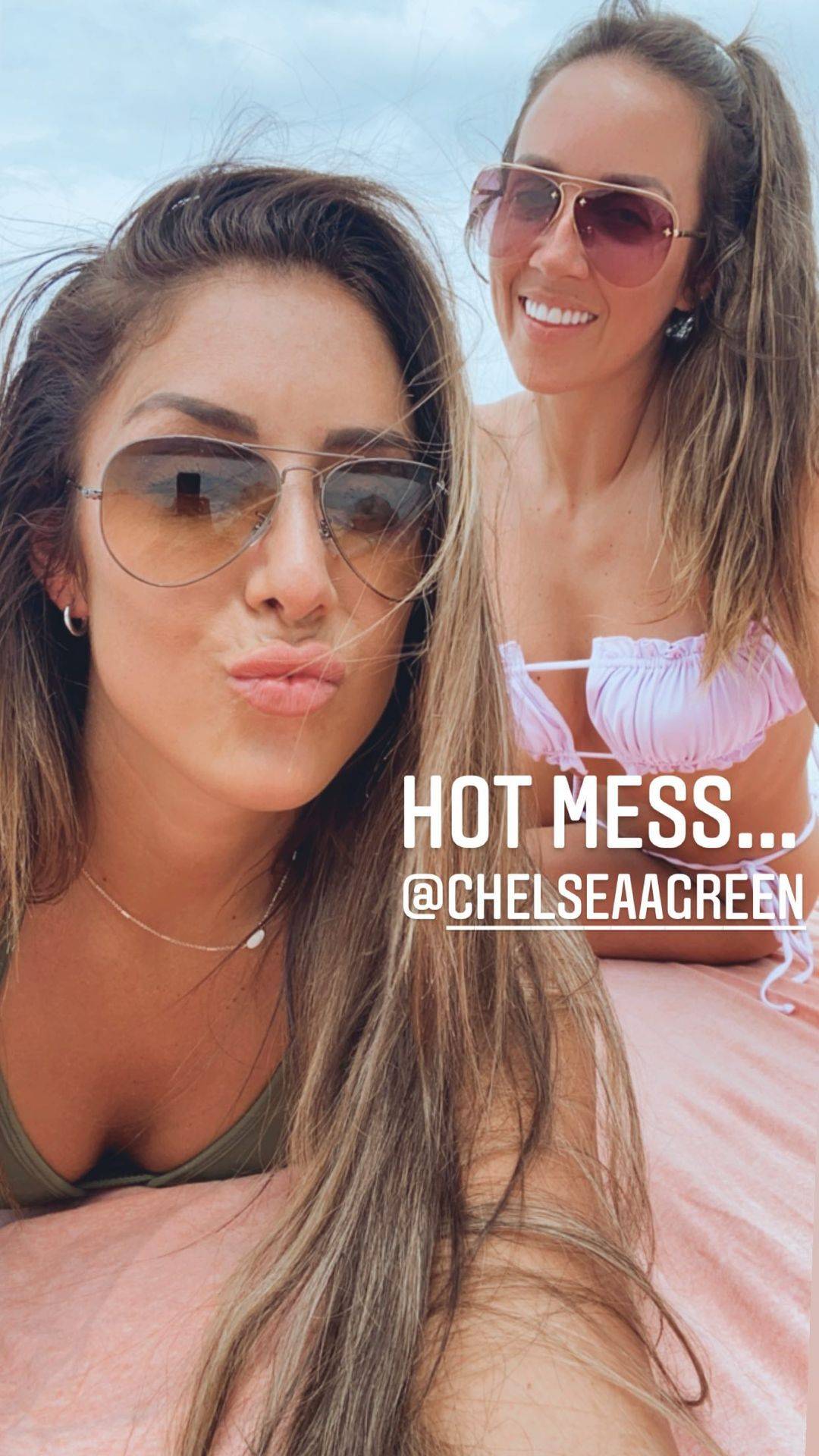 Britt Baker and Chelsea Green Scrolller