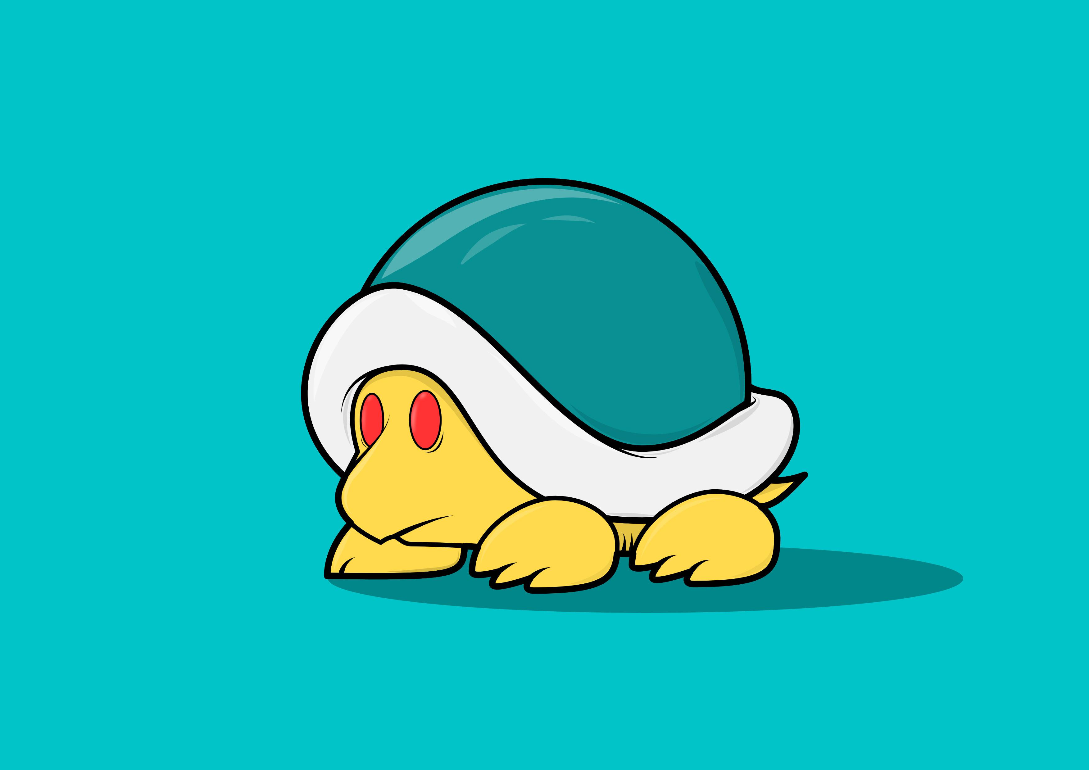 Ceiling Sprite Buzzy Beetle from Super Mario World | Scrolller