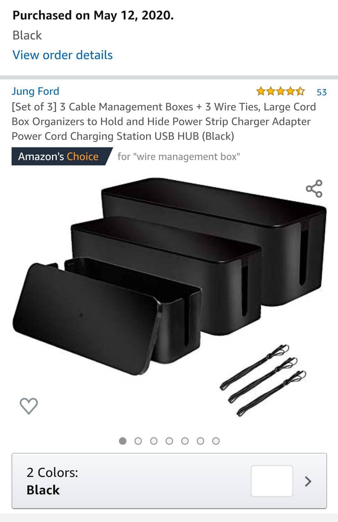 Cable management boxes cord problem ELIMINATED! Scrolller