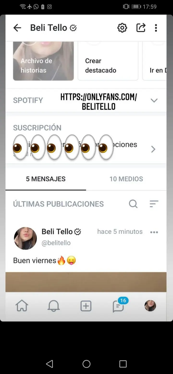 Cabros alguien tiene algo de ella? Beli Tello, es tik toker, sería el puto Dios 🙏🙏🙏
