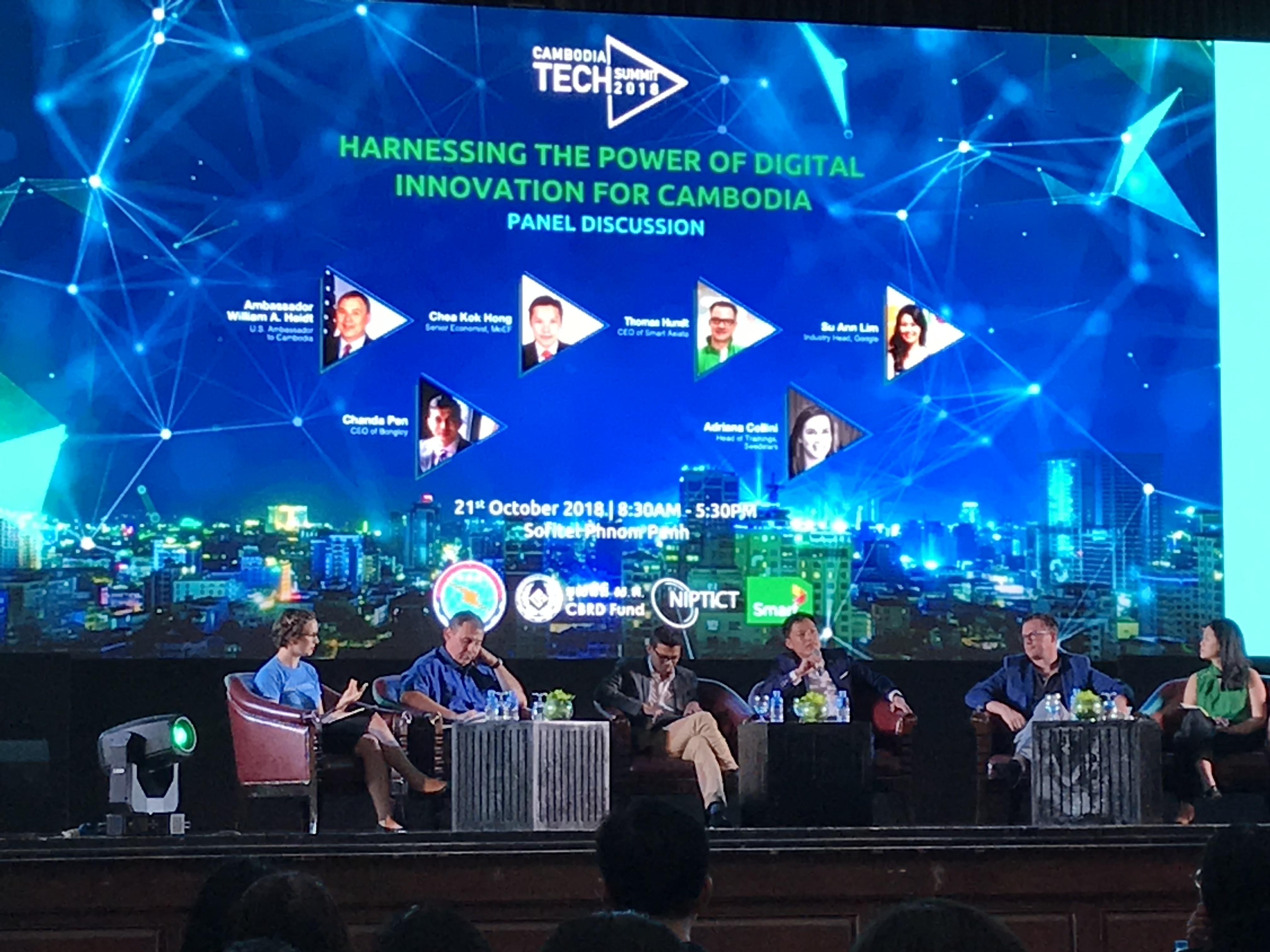 Cambodia Tech Startup scene is growing... investment conference in ...