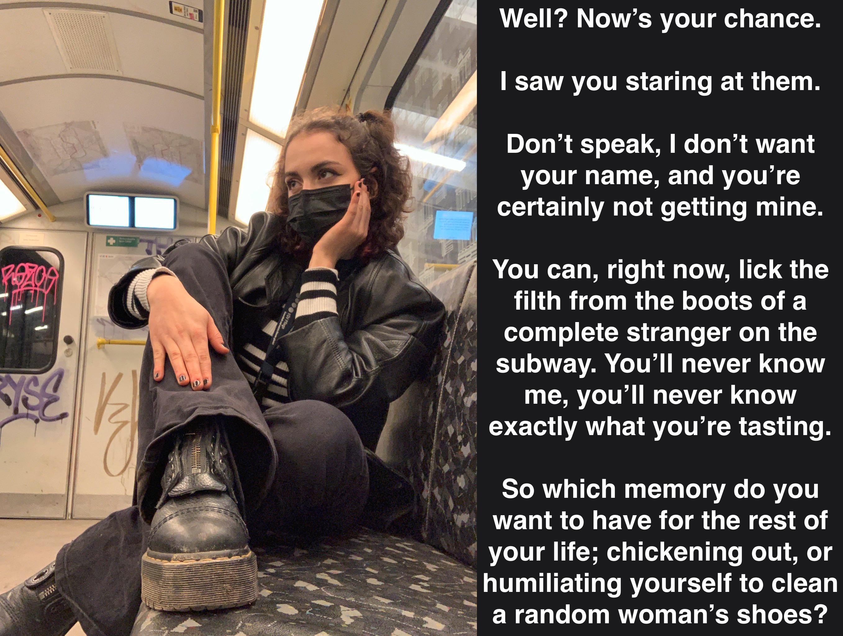 Discover More Like Femdomcaptions caption femdom humiliation shoe 