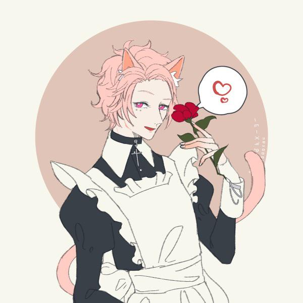 Cat boy in maid costume I made 😍 Scrolller