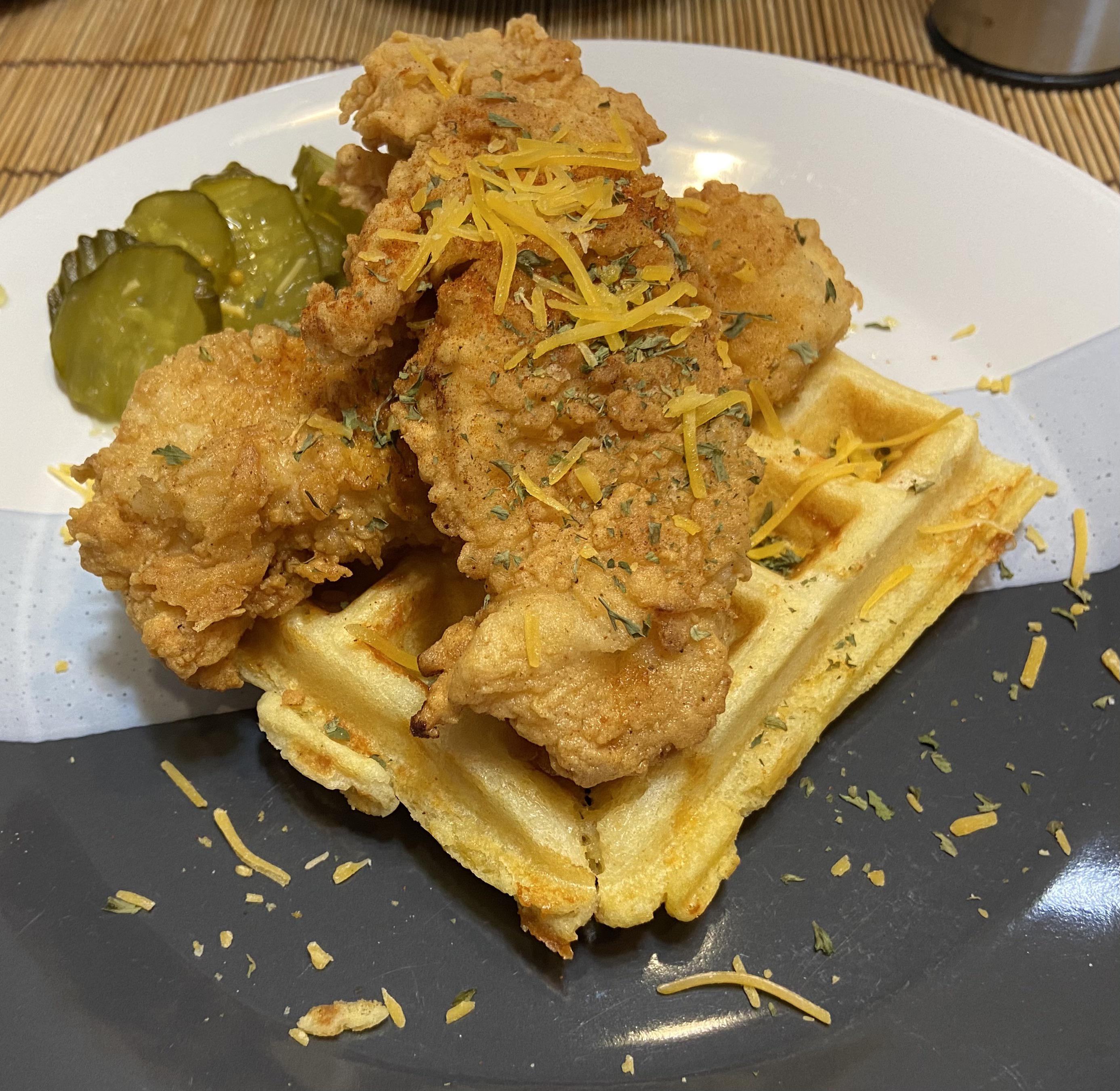 Chicken and Waffles Scrolller
