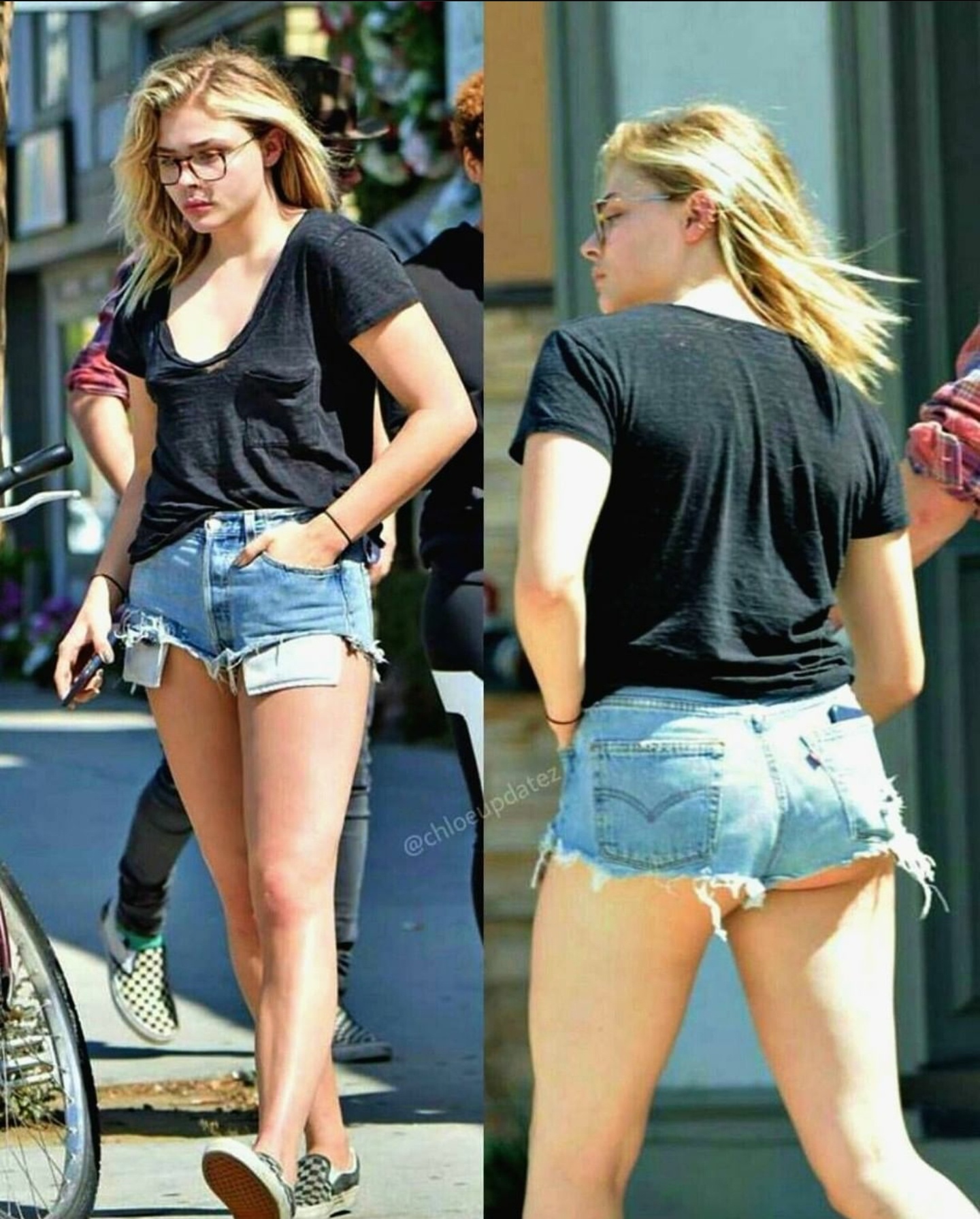 Chloe Moretz cheeks needs to be clapped with a hard thrust from behind ...