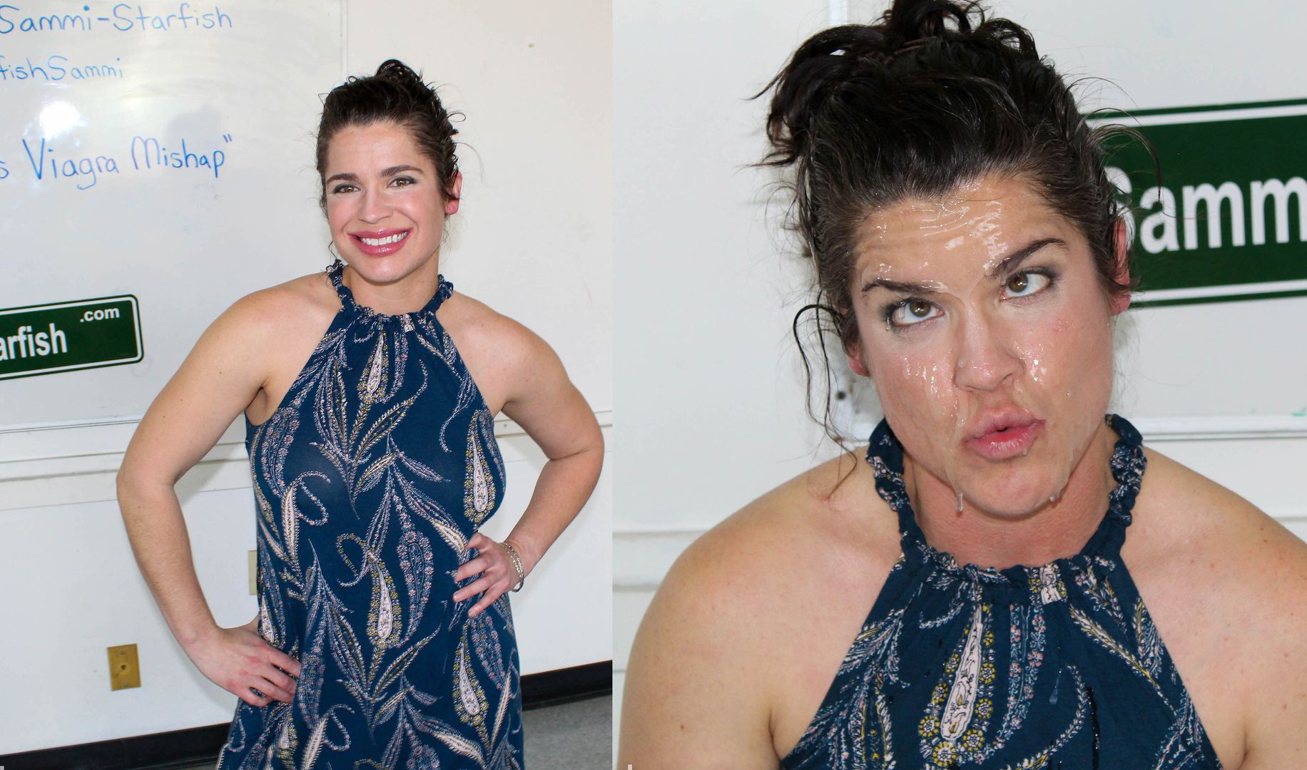 Classic before/after of Sammi Starfish | Scrolller