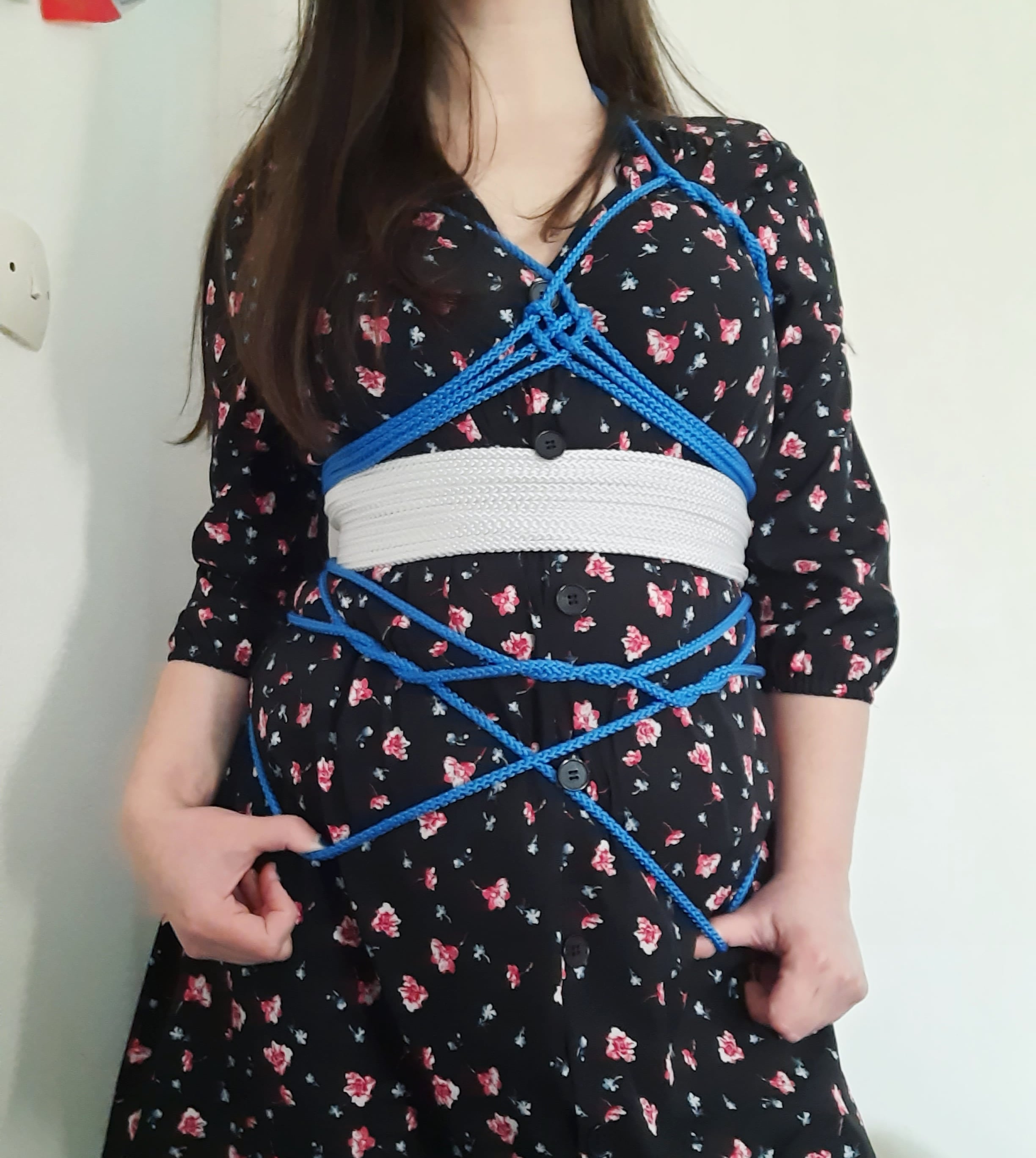 Coloured ropes for Spring! 💙🤍 | Scrolller