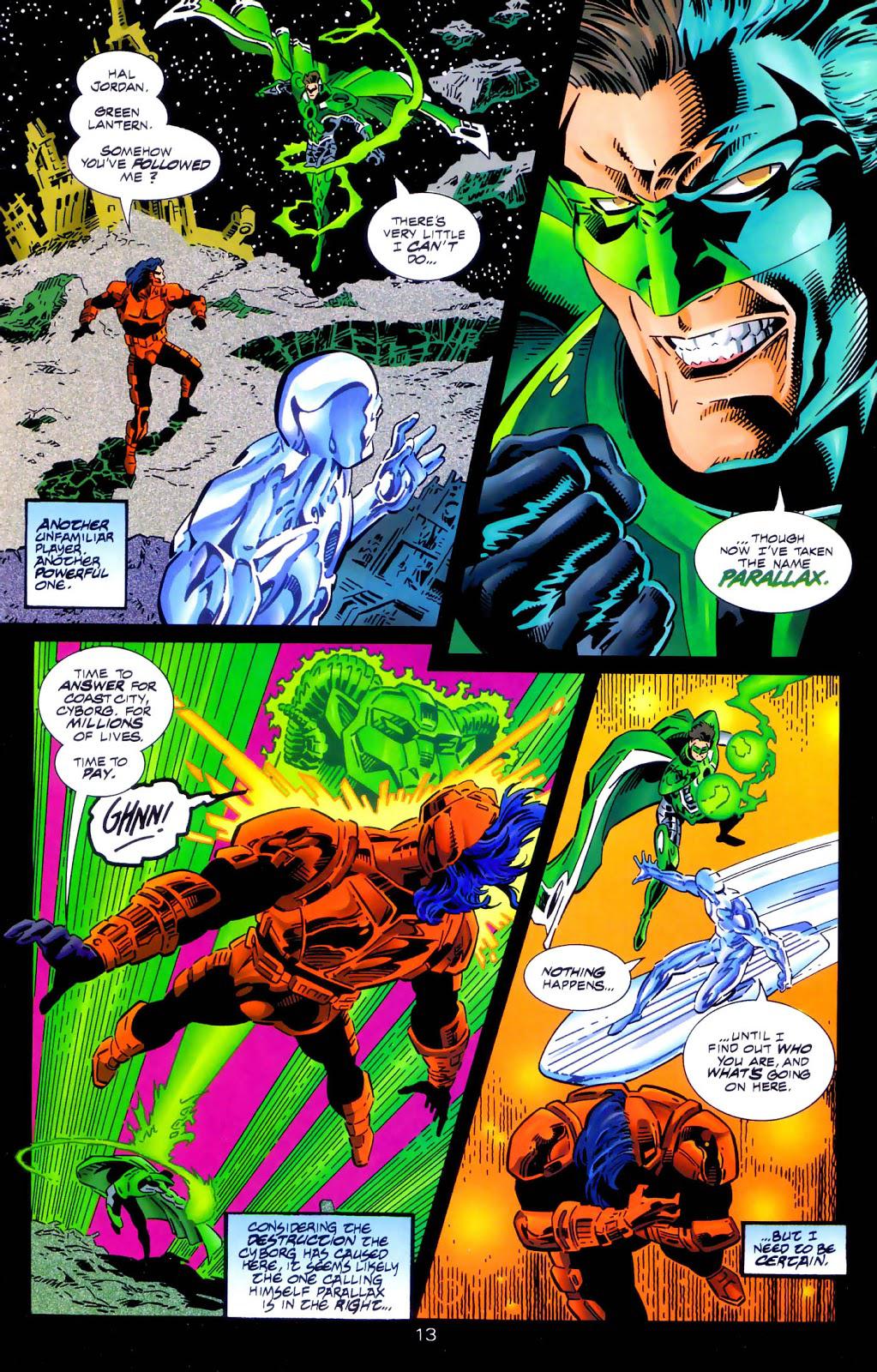 [Comic Excerpt] Hal jordan finds Cyborg Superman [Green Lantern Silver ...