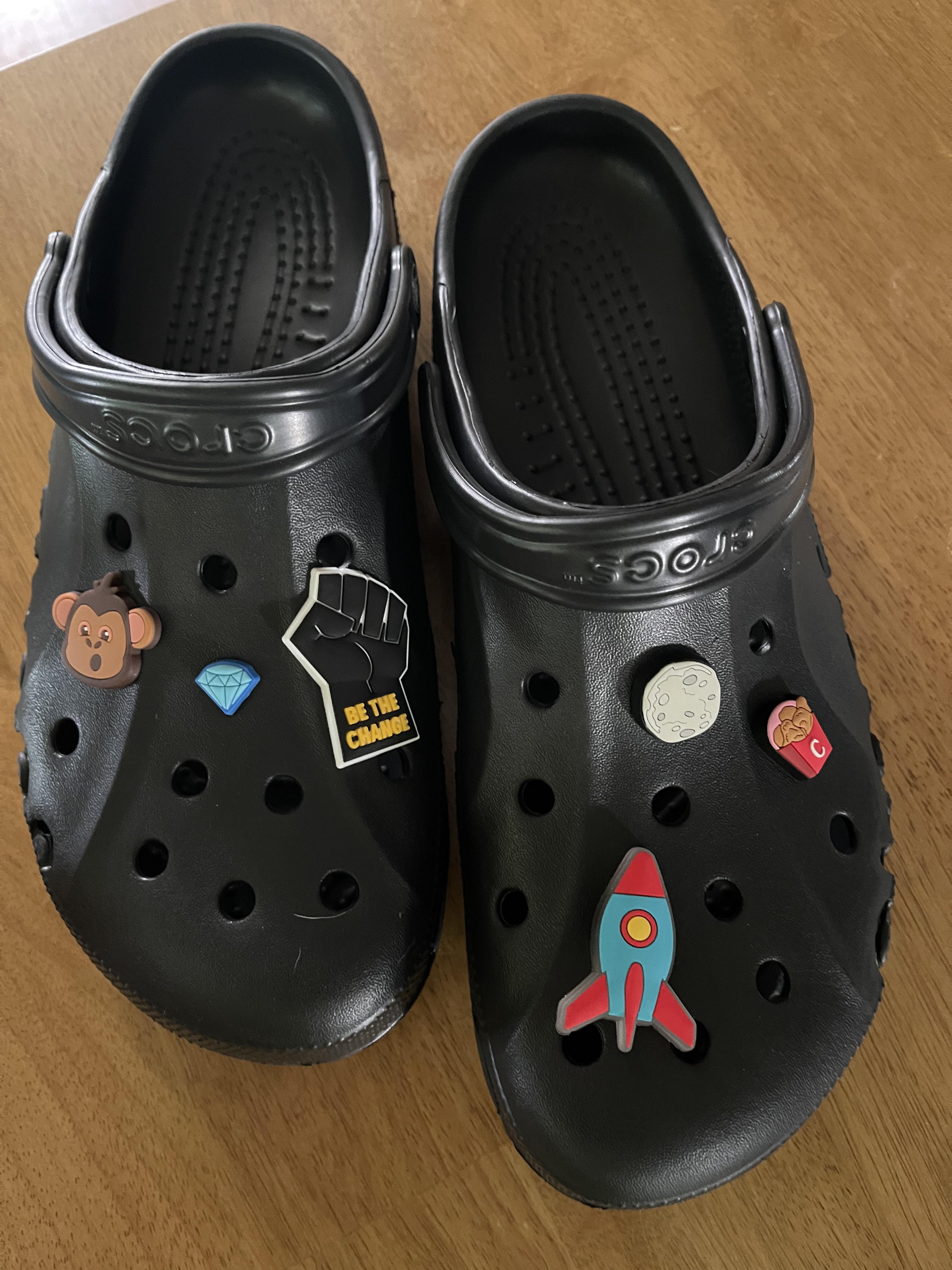 Crocs came in the mail today. Scrolller