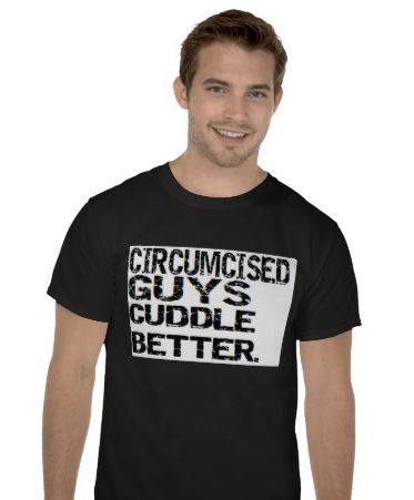 Cuddle a bellend tonight. Circumcised guys are horny, but not overly