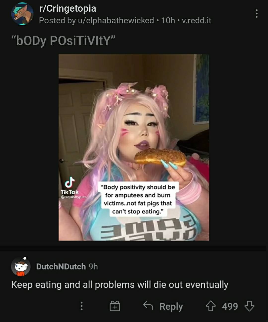 Cursed body positivity | Scrolller
