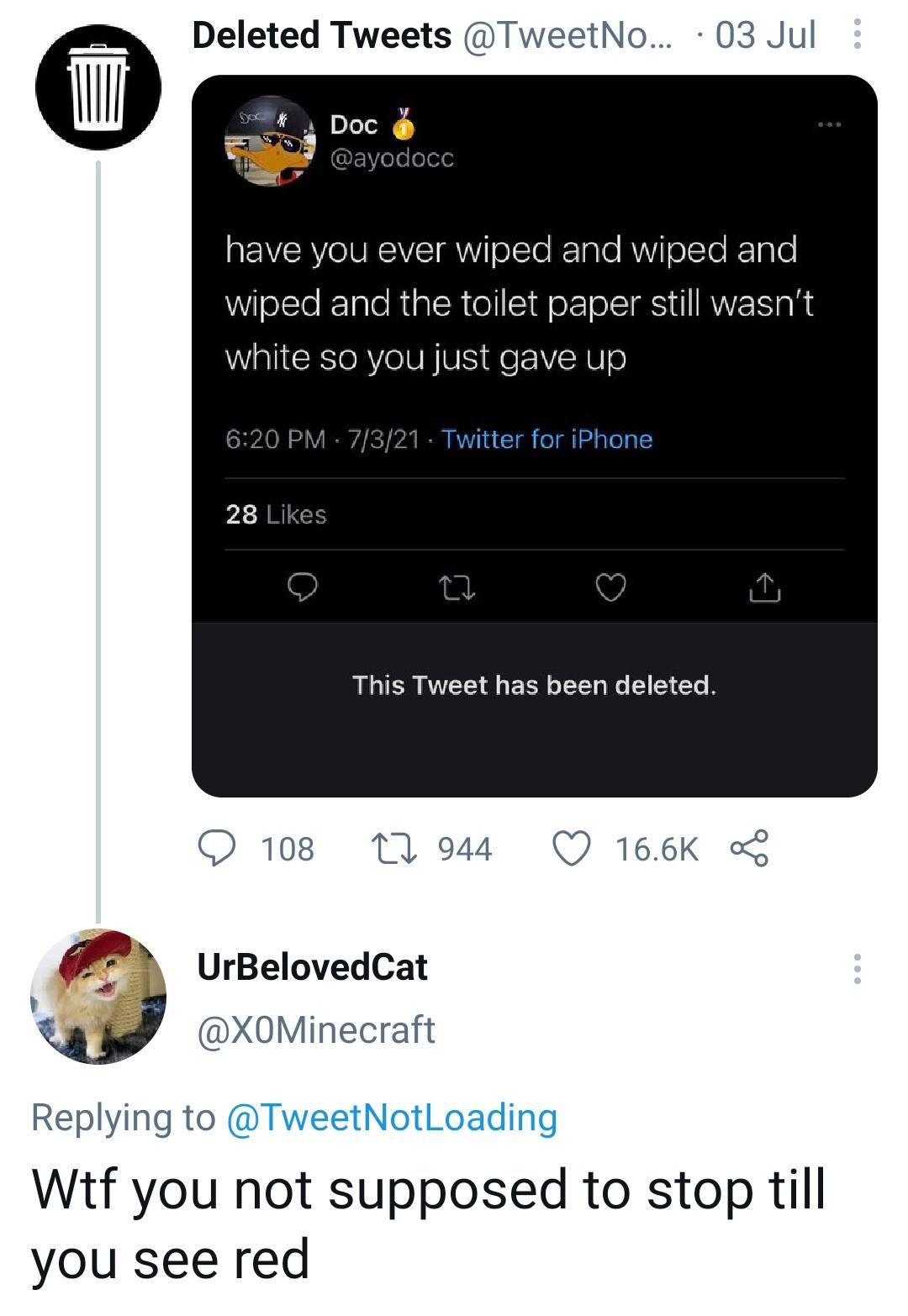 Cursed Paper Cursed comment explains how to actually wipe with toilet paper | Scrolller