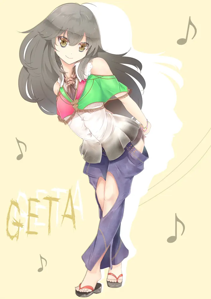 Cute girl in geta [original] | Scrolller