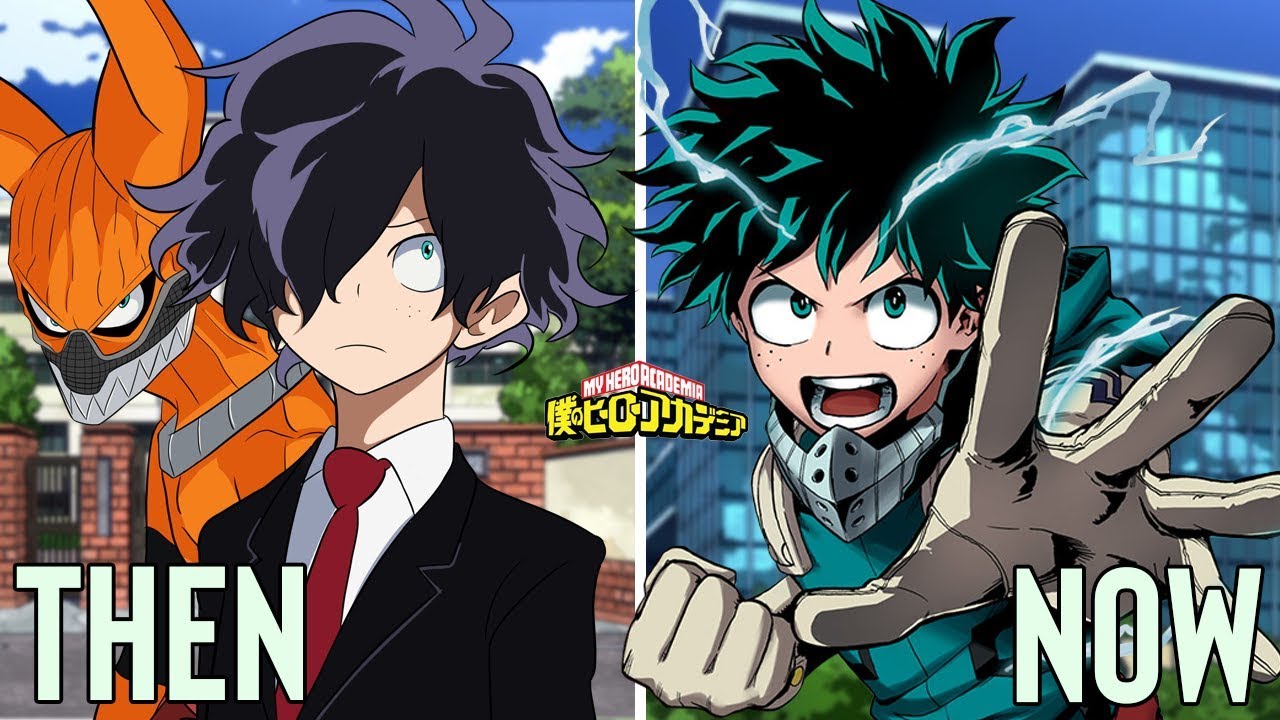 Deku S Beta Design Vs His Final Design Scrolller