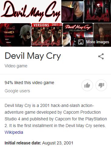 devil may cry will be 20 years old in 4 days | Scrolller