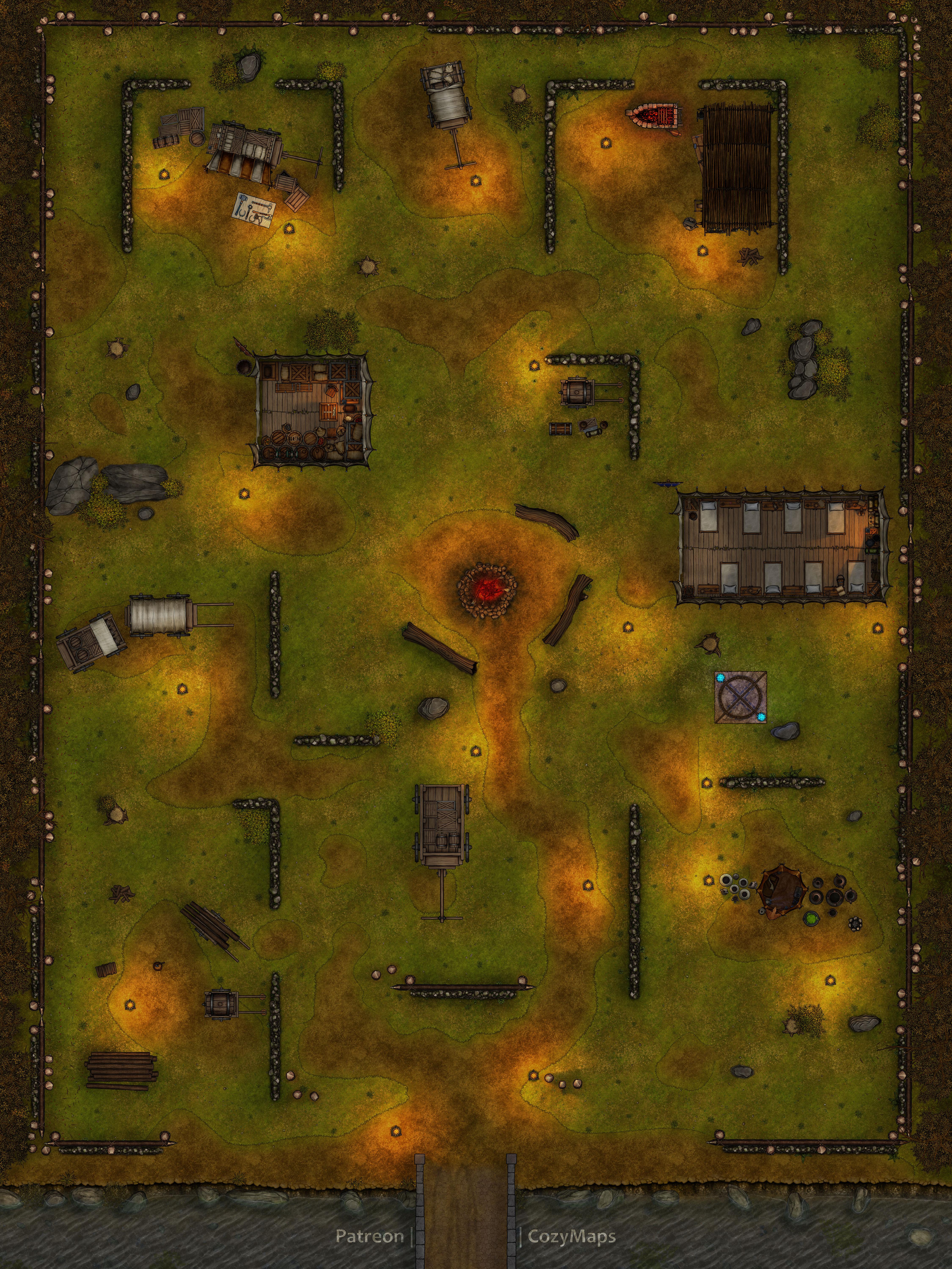 Diablo II is one of the pillars of my life, the dnd map is the least ...