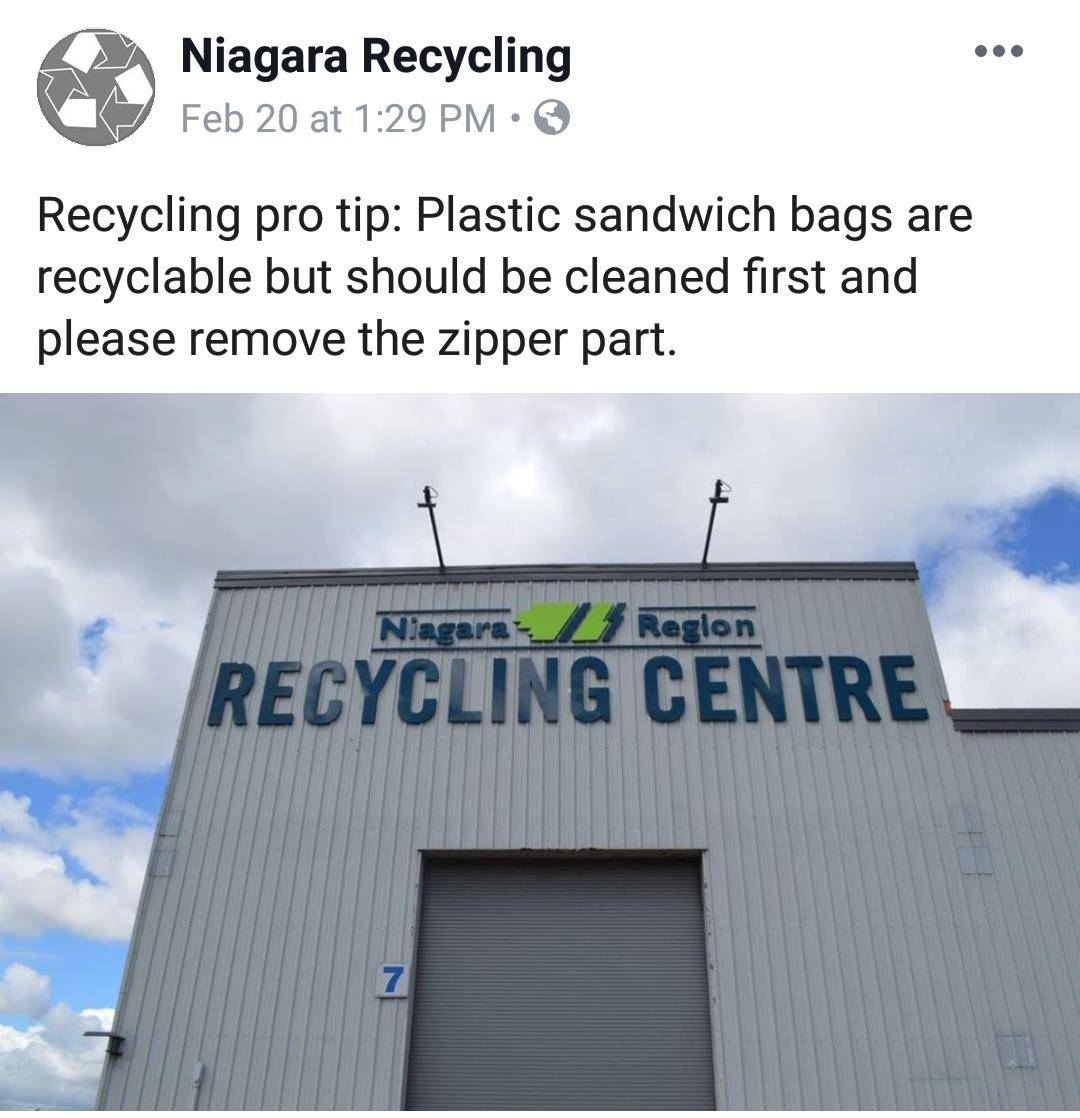 Did you know Ziplock/Sandwich Bags can be recycled? Also Seran