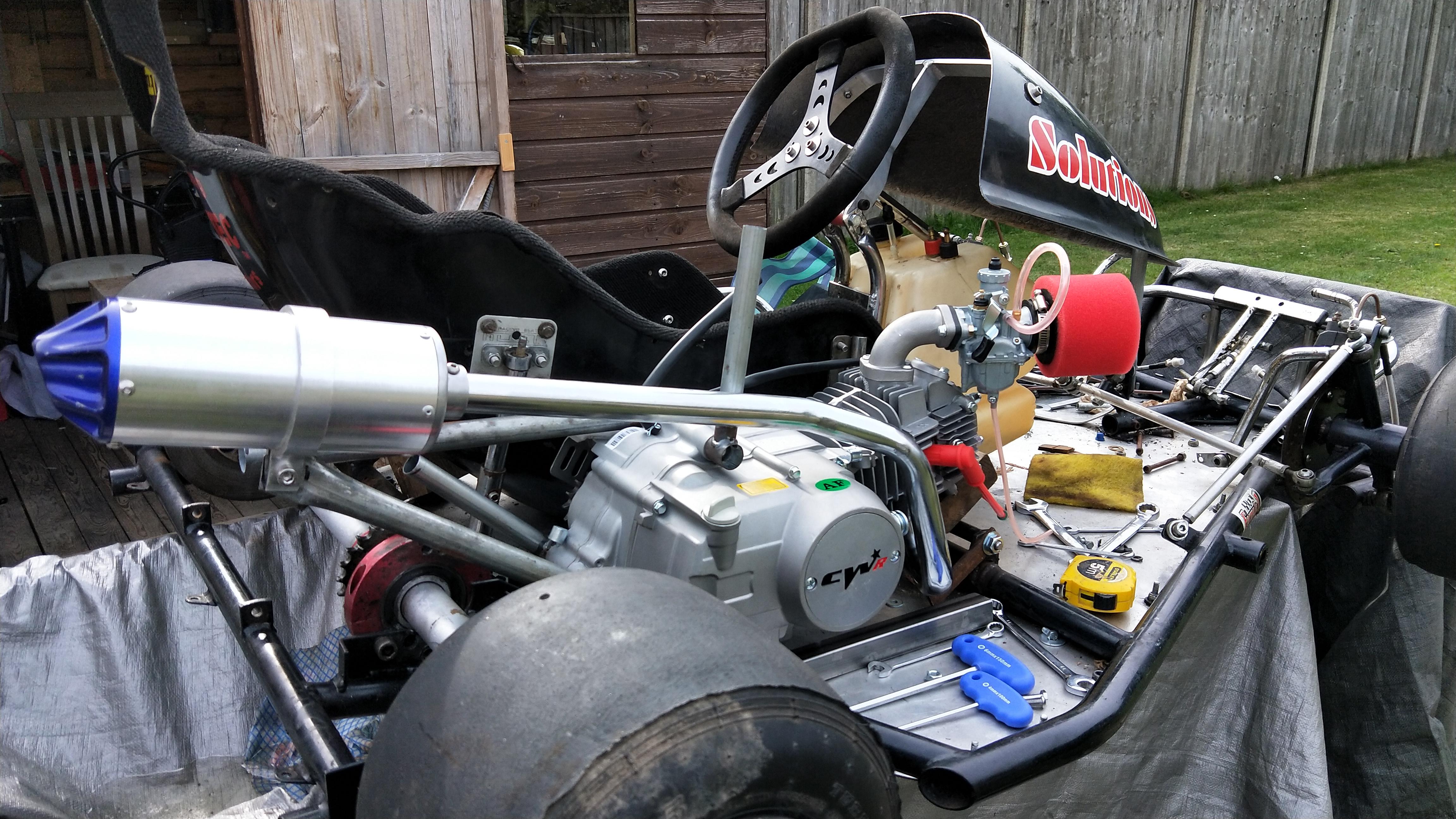 Diy shifter kart yx125 big valve 4speed manual Scrolller